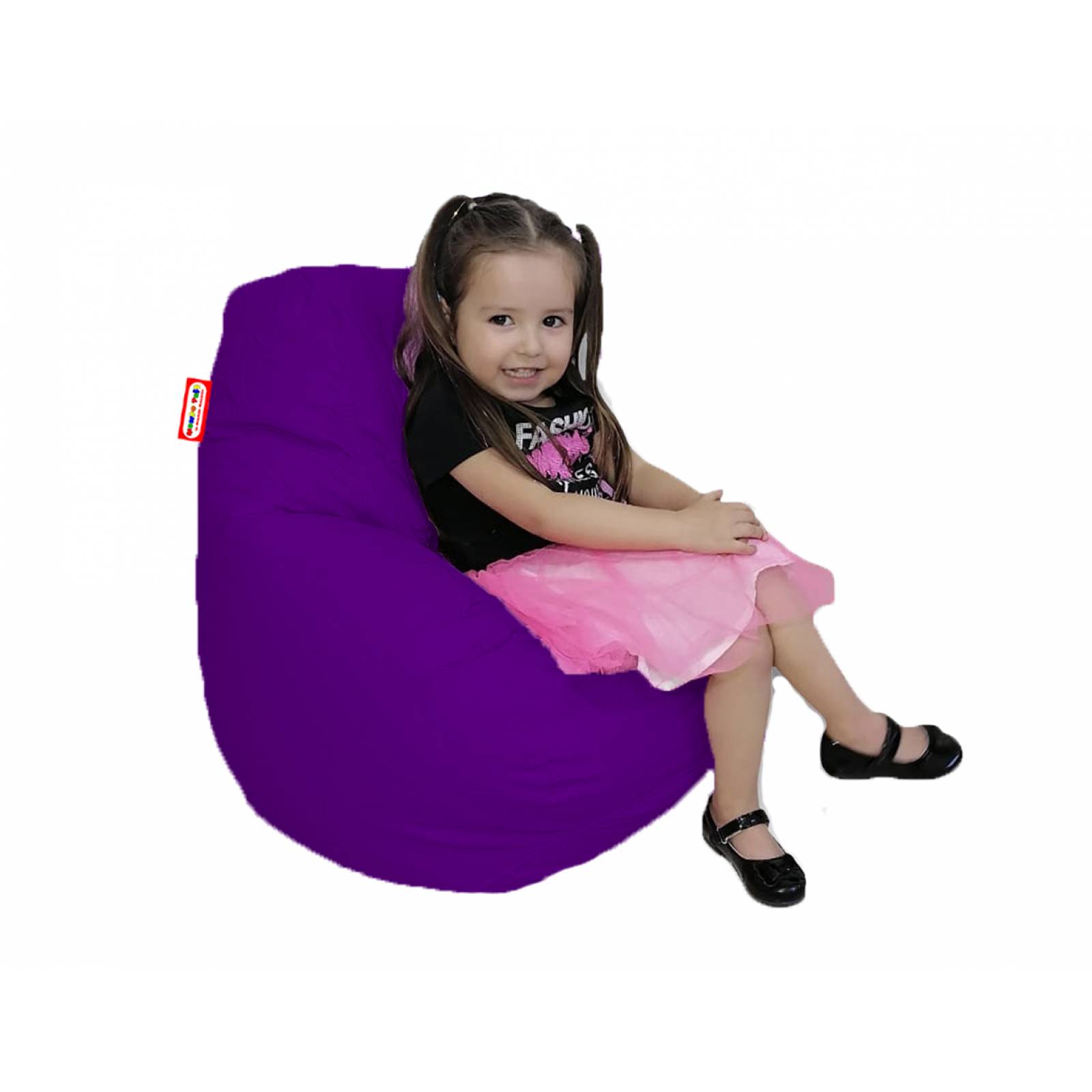 Sillón Puff Mundo Puff Pera Chico Colores Divertidos