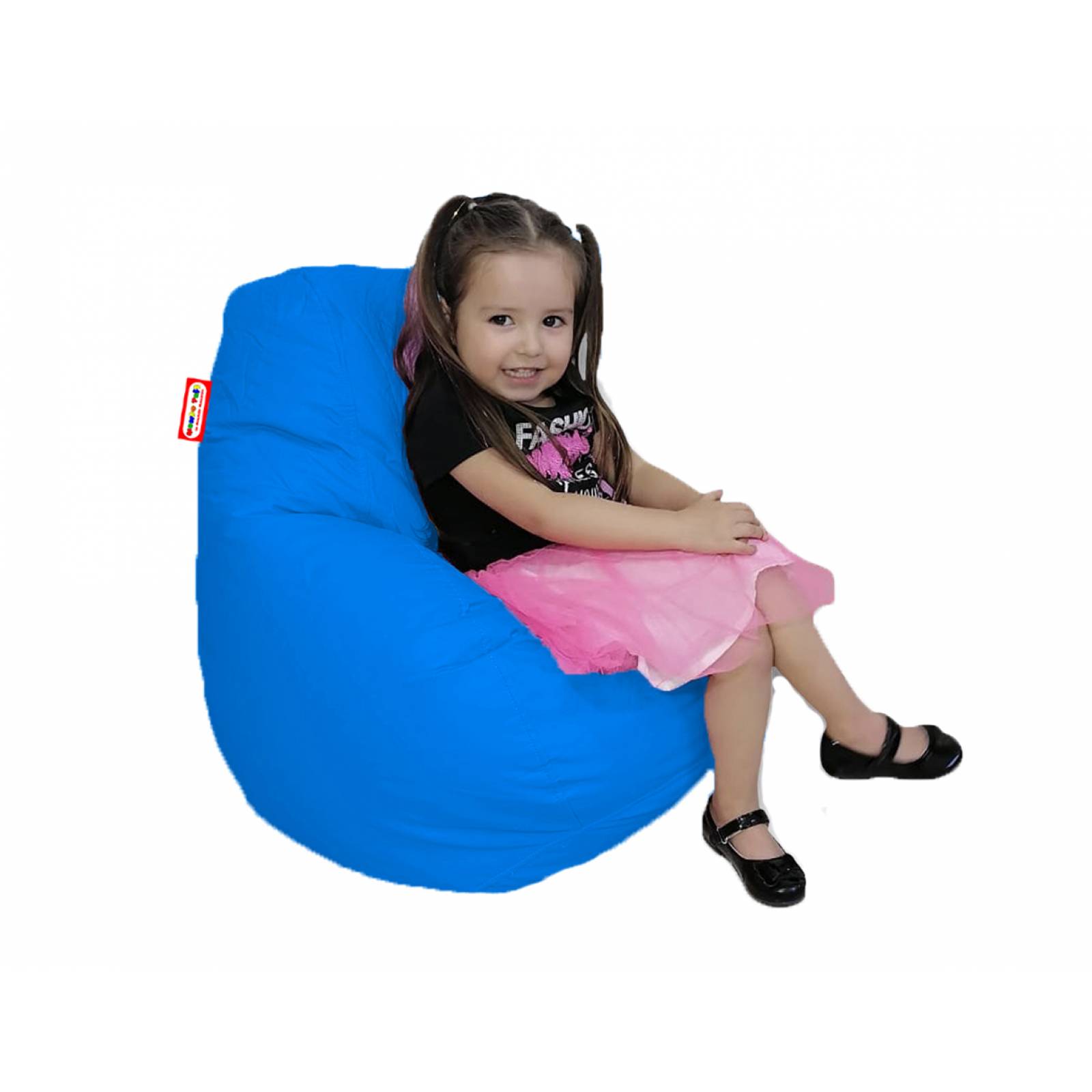 Sillón Puff Mundo Puff Pera Chico Colores Divertidos