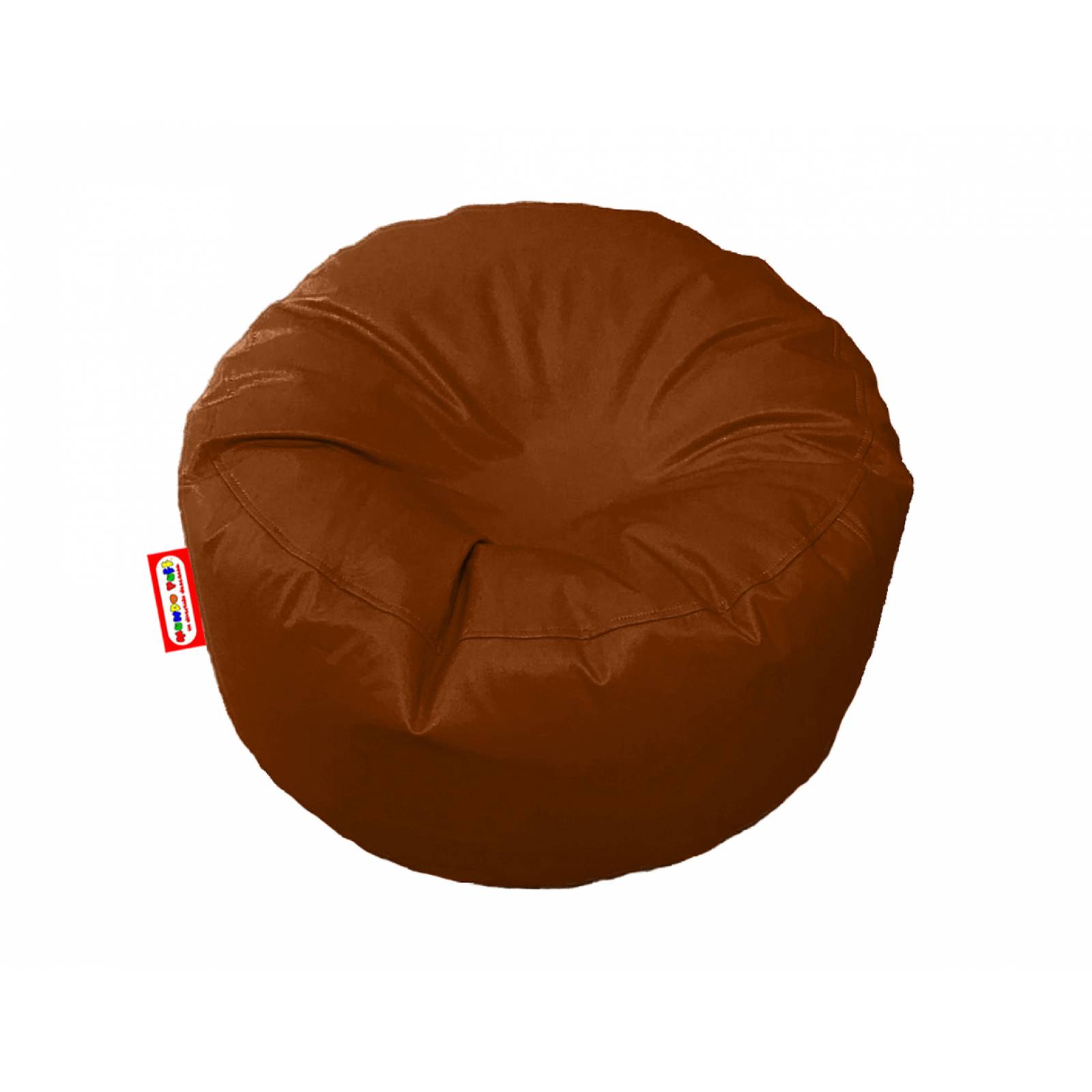 Sillón Puff Mundo Puff Circular Mediano Colores Serios