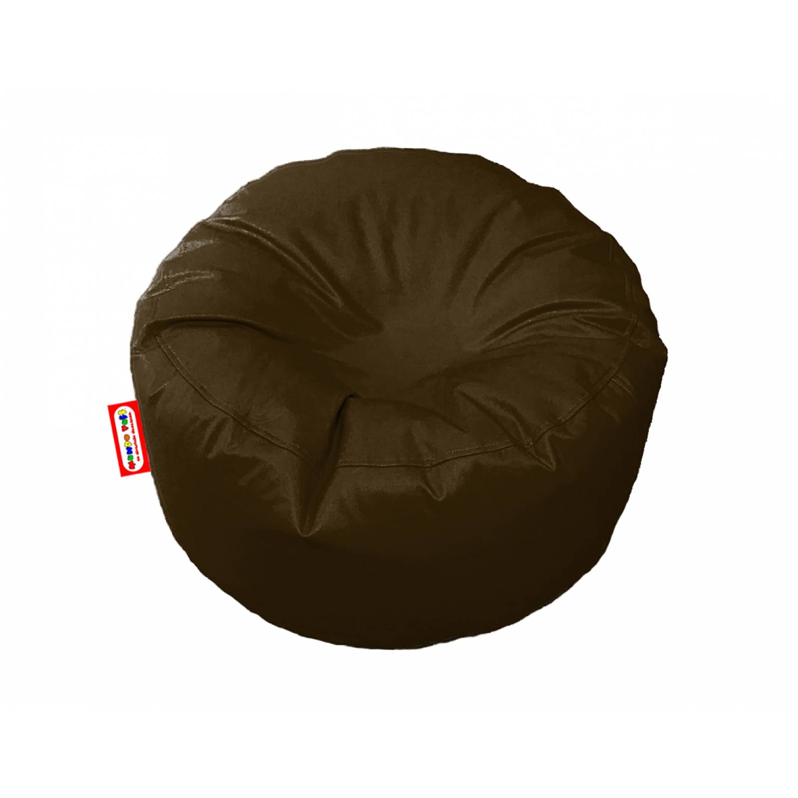 Sillón Puff Mundo Puff Circular Mediano Colores Serios