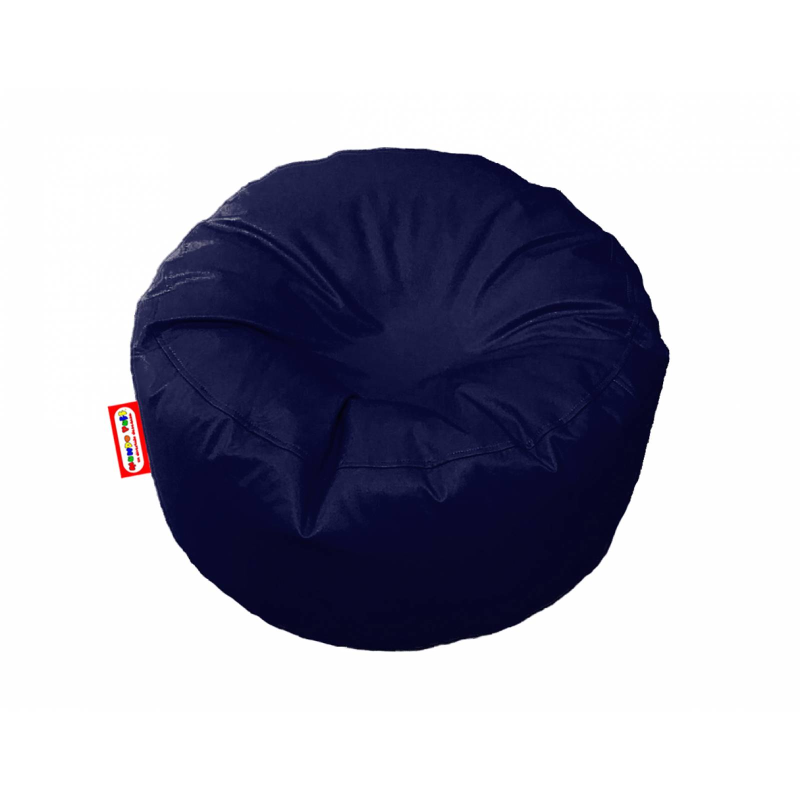 Sillón Puff Mundo Puff Circular Mediano Colores Serios