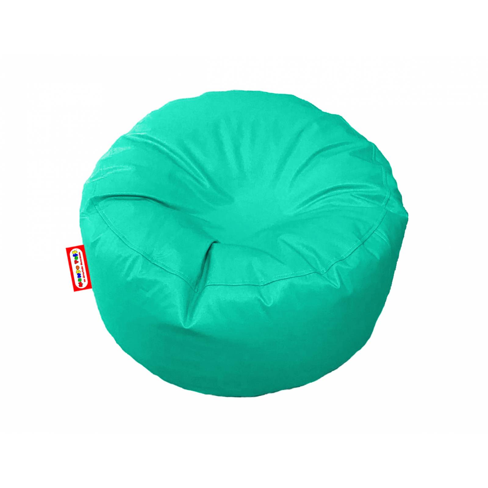 Sillón Puff Mundo Puff Circular Mediano Colores Serios
