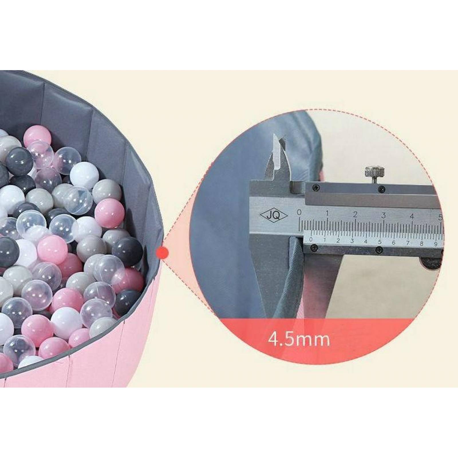 Alberca de Pelotas- Rosa Plegable Bebes, Infantil 