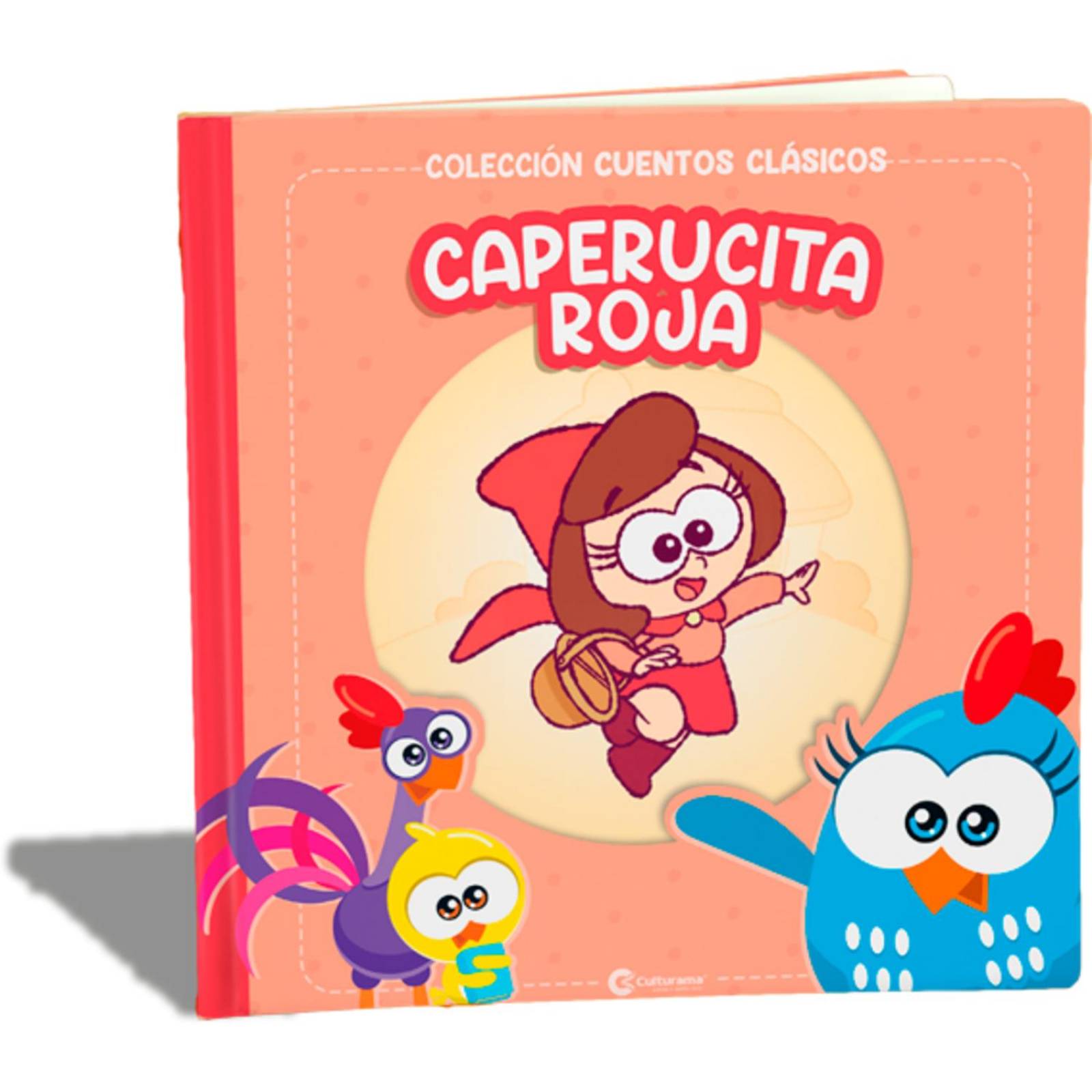 Colección De Cuentos Clasicos Infantiles: Gallina Pintadita - 6 Pz- Didactijuegos 
