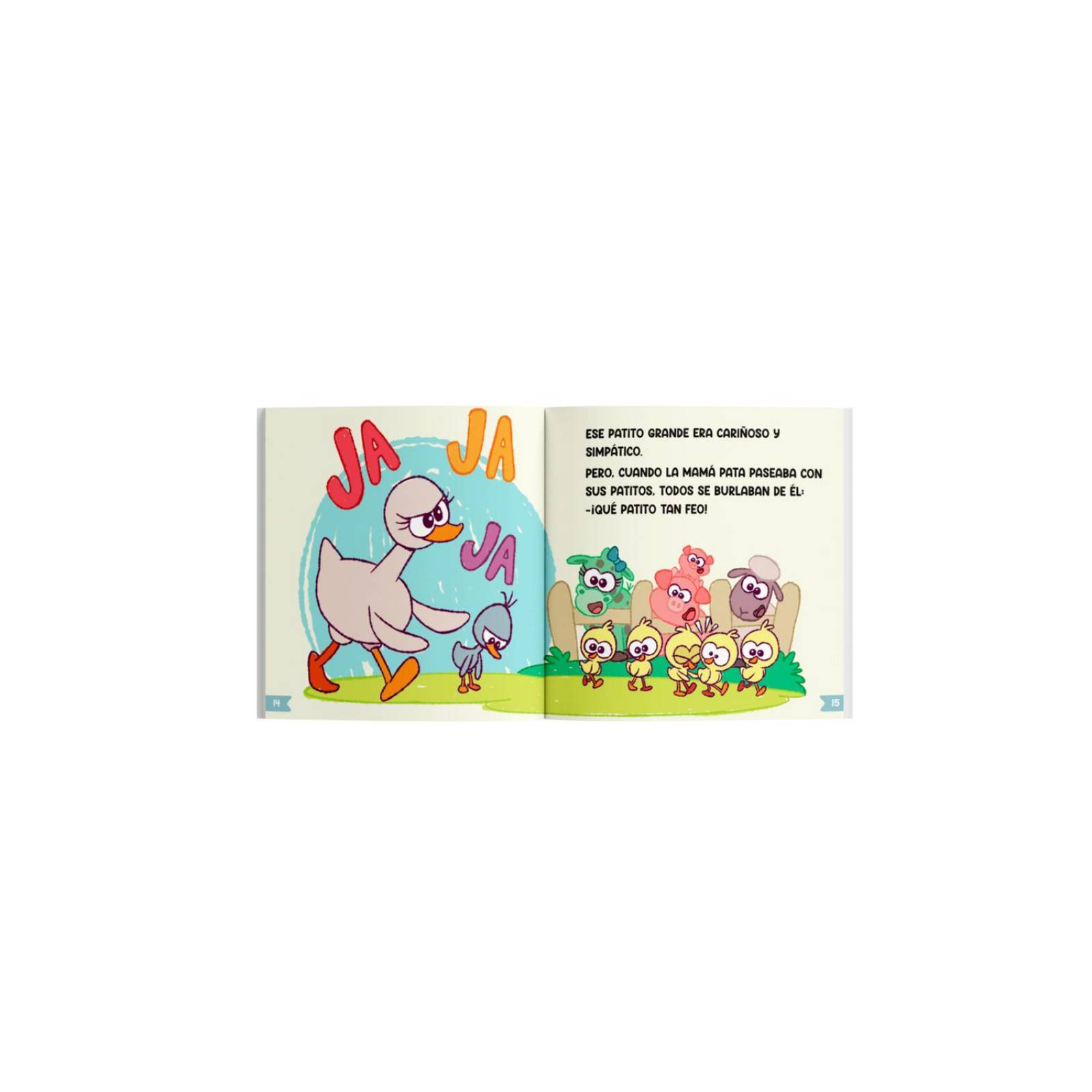 Colección De Cuentos Clasicos Infantiles: Gallina Pintadita - 6 Pz- Didactijuegos 