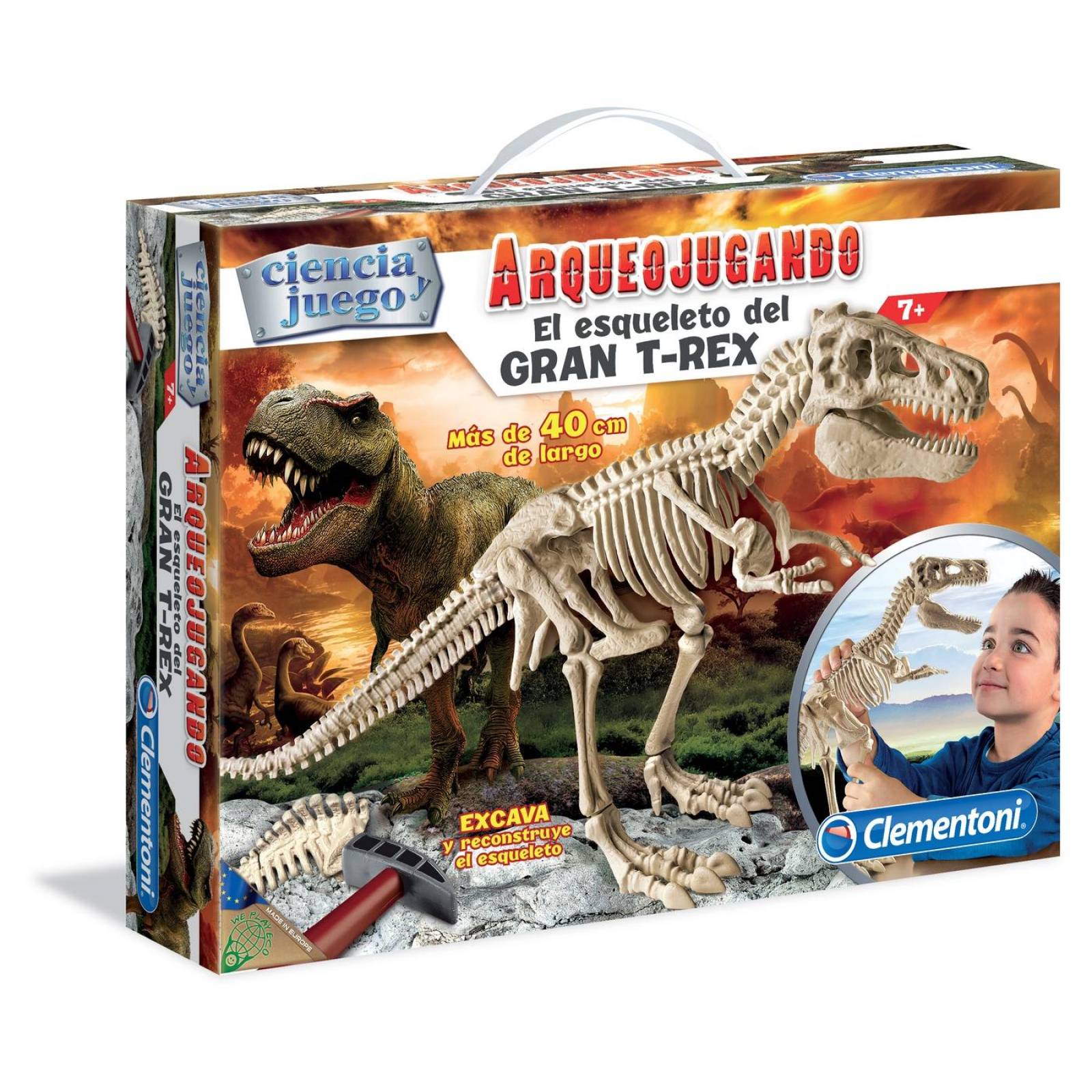 Juego De Excavación El Gran T-Rex Ciencia Y Juego- Clementoni 