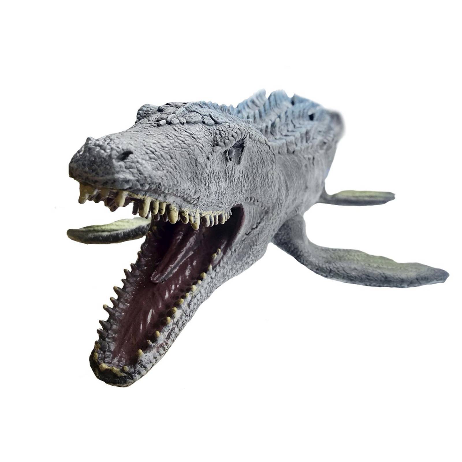 Grandes Juguetes De Dinosaurios Jurassic Mosasaurus Color Gris