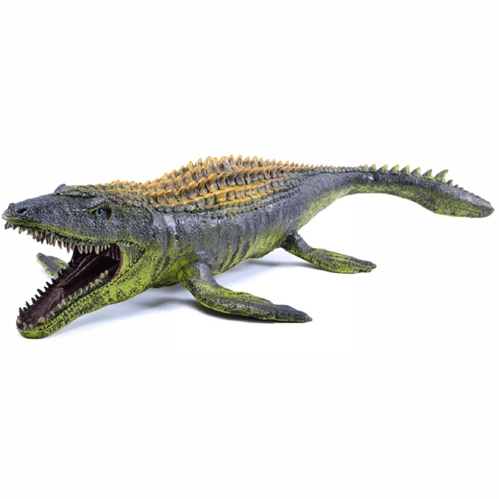 Grandes Juguetes De Dinosaurios Jurassic Mosasaurus Verde Color
