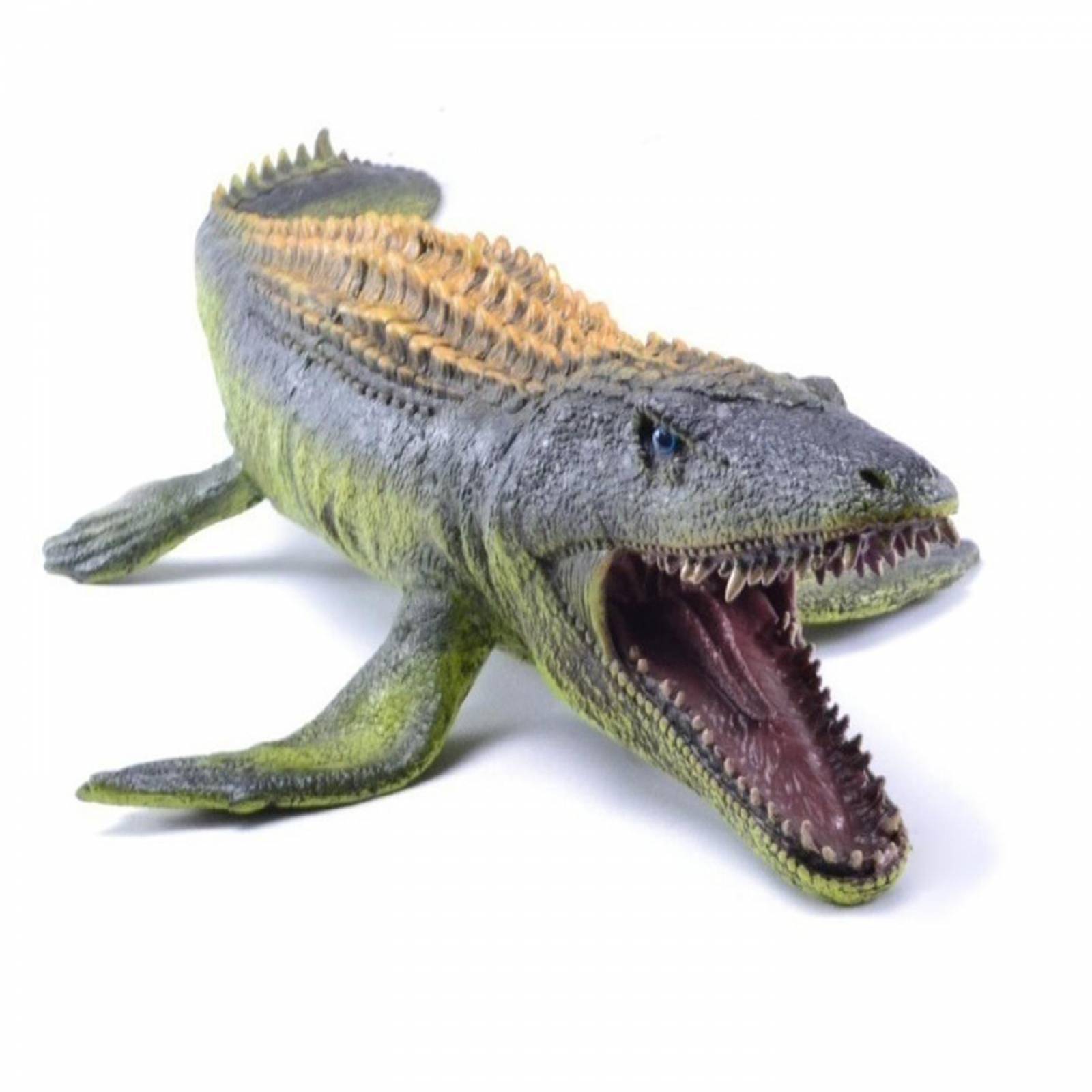 Grandes Juguetes De Dinosaurios Jurassic Mosasaurus Verde Color