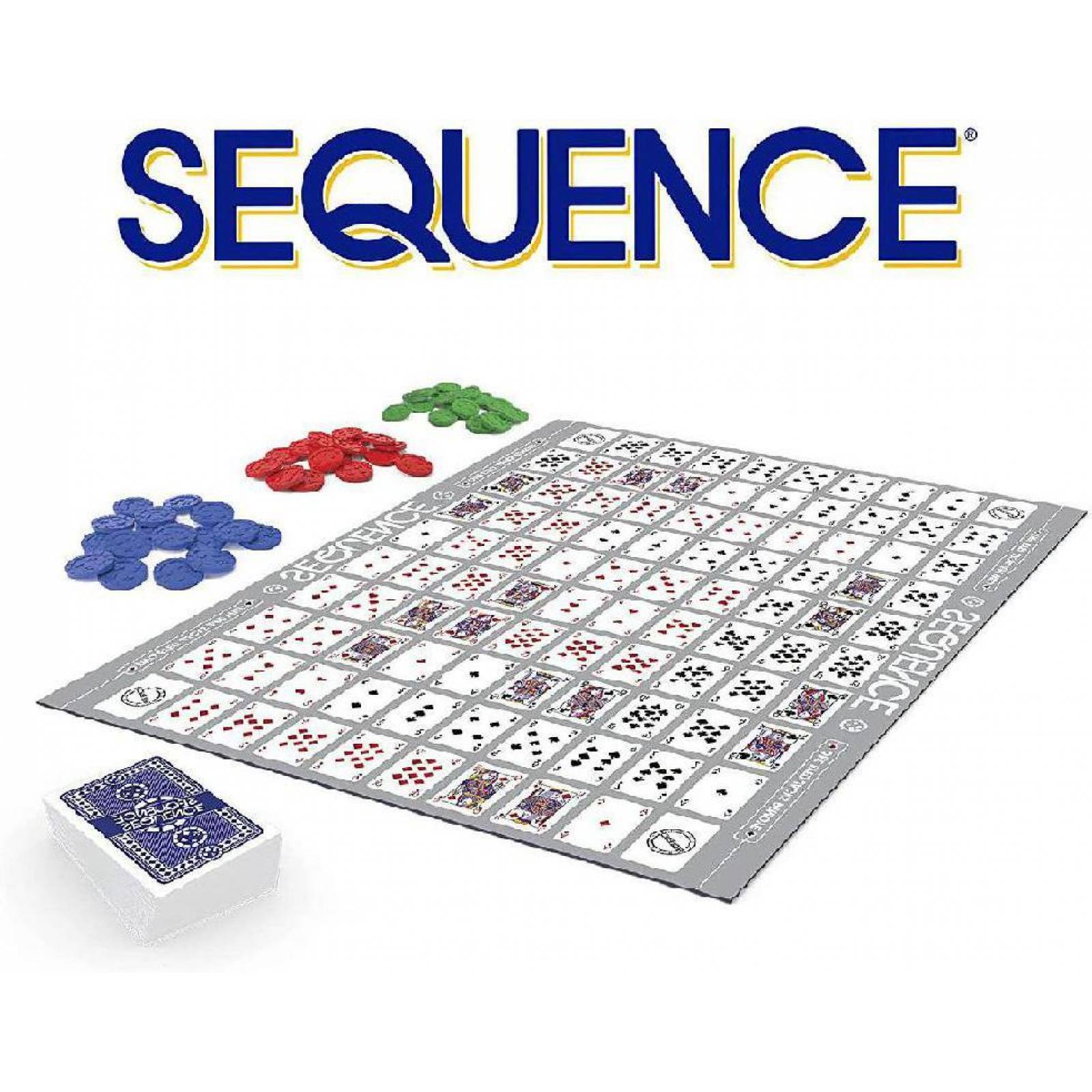 Juego De Mesa Sequence. Estrategia Y Diversión- Goliath