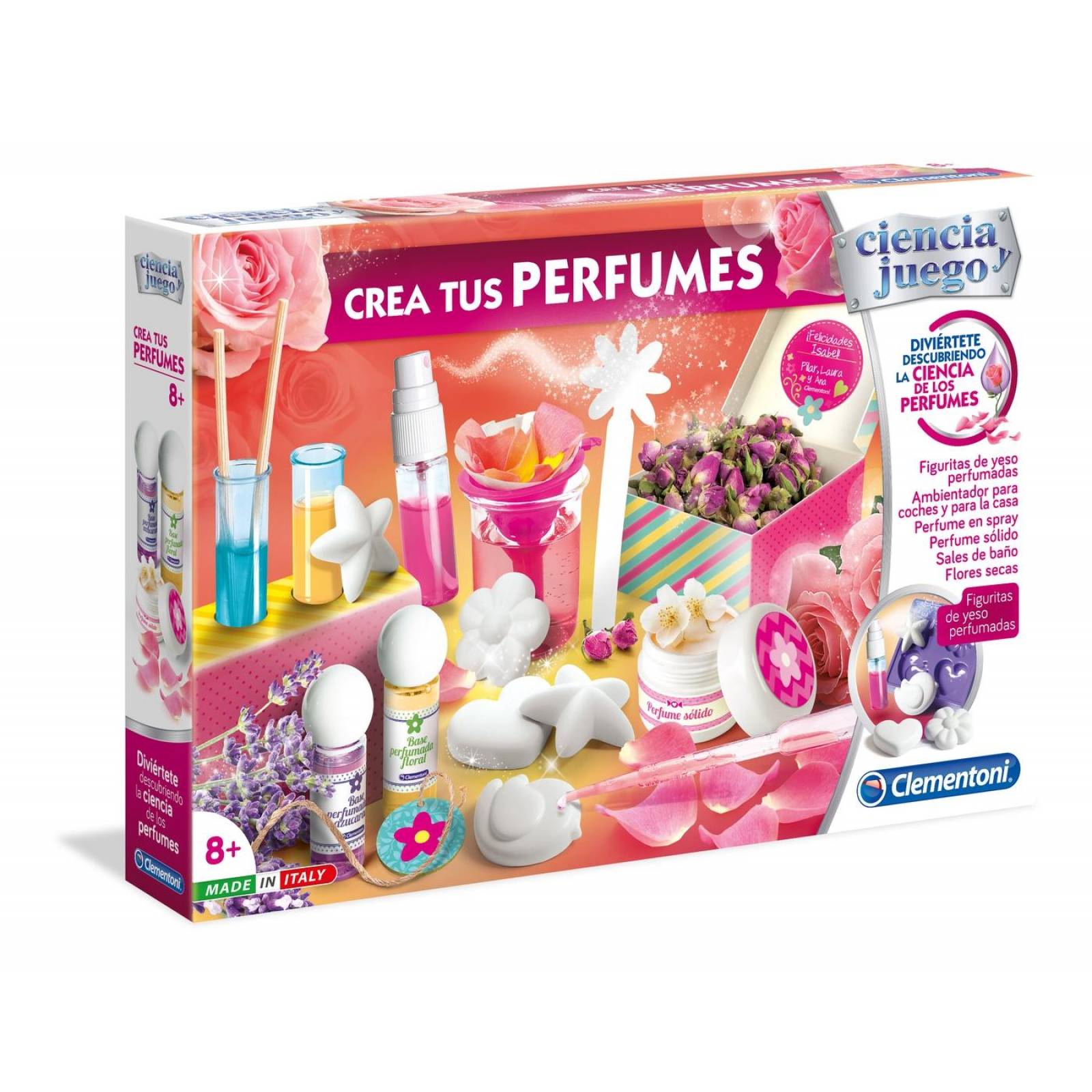 Juego De Laboratorio Crea Tus Perfumes Diy Clementoni 