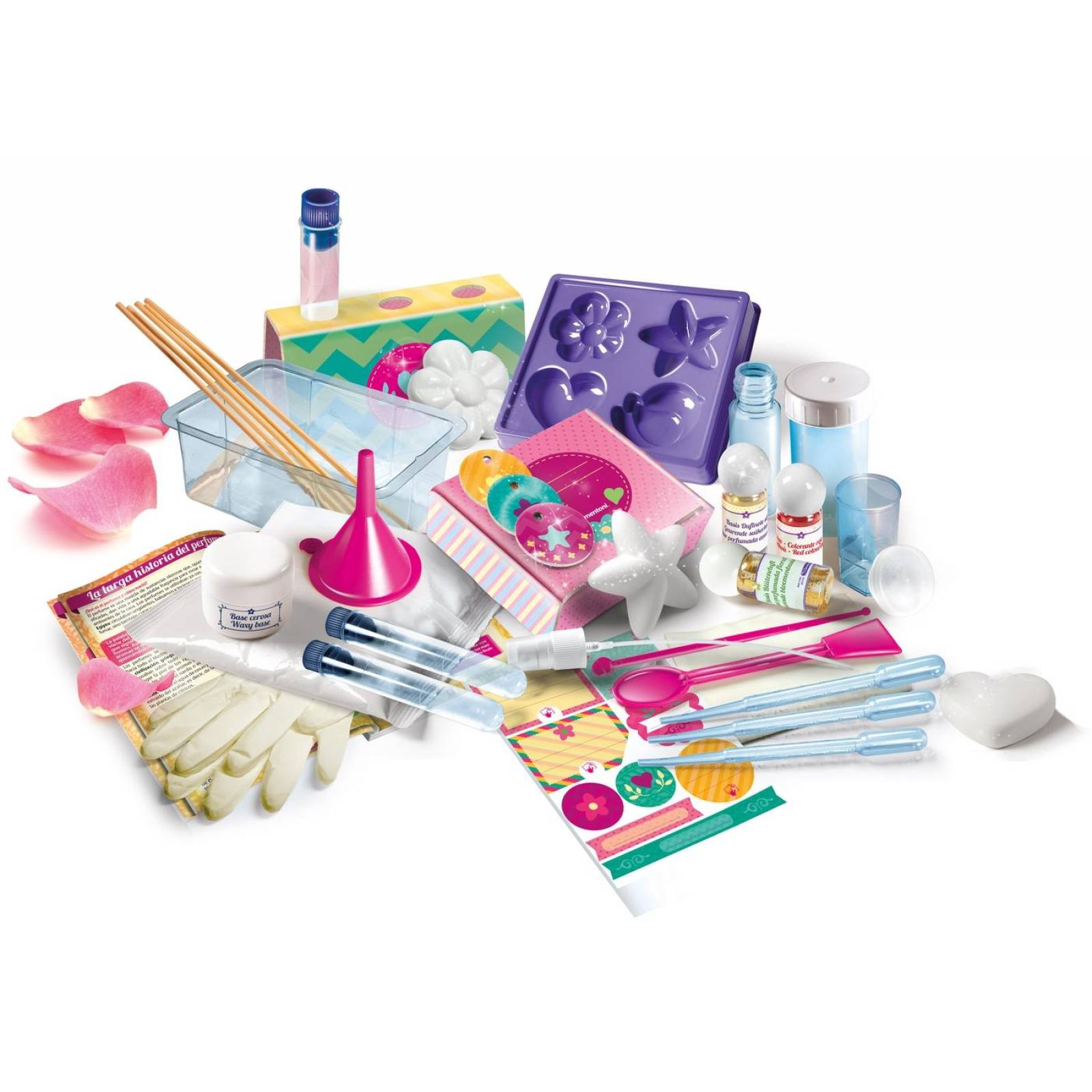 Juego De Laboratorio Crea Tus Perfumes Diy Clementoni 