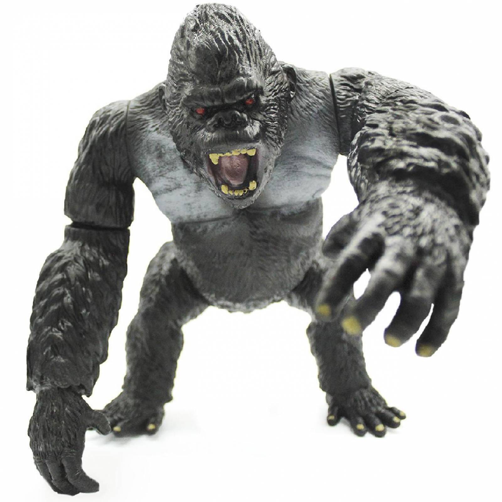 Gorila Gigante King Kong, Pintado A Mano. Figura Dinosaurio 