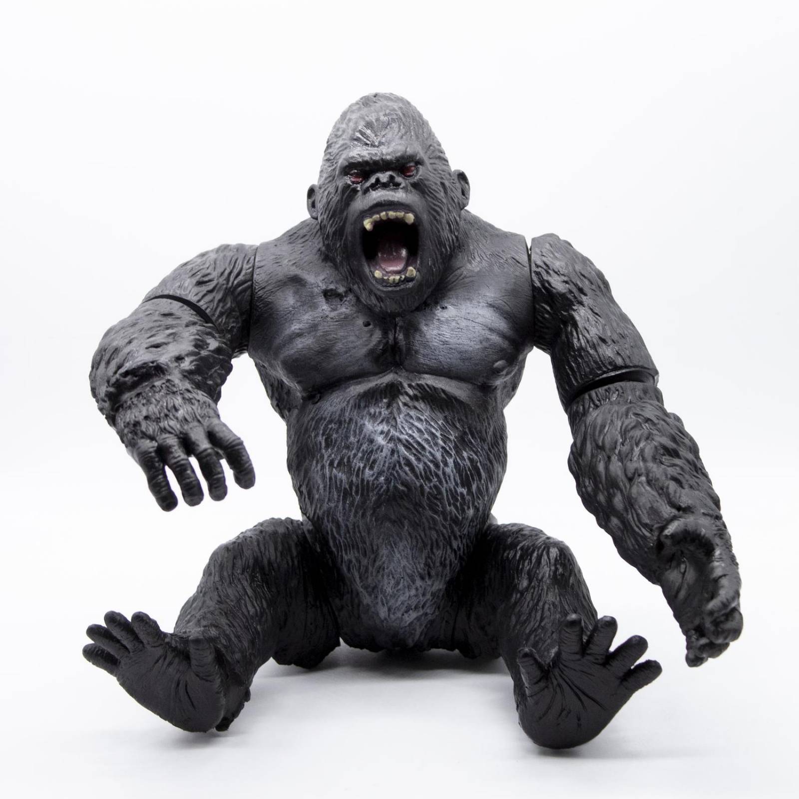 Gorila Gigante King Kong, Pintado A Mano. Figura Dinosaurio 