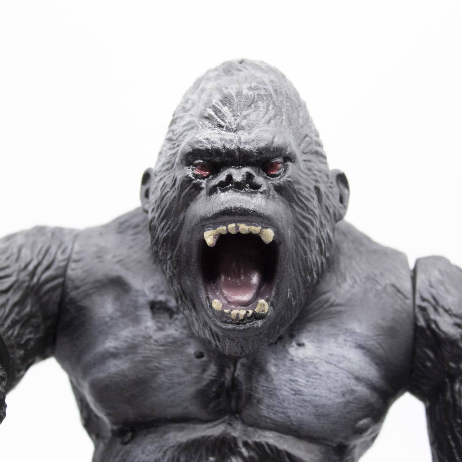 Gorila Gigante King Kong, Pintado A Mano. Figura Dinosaurio 