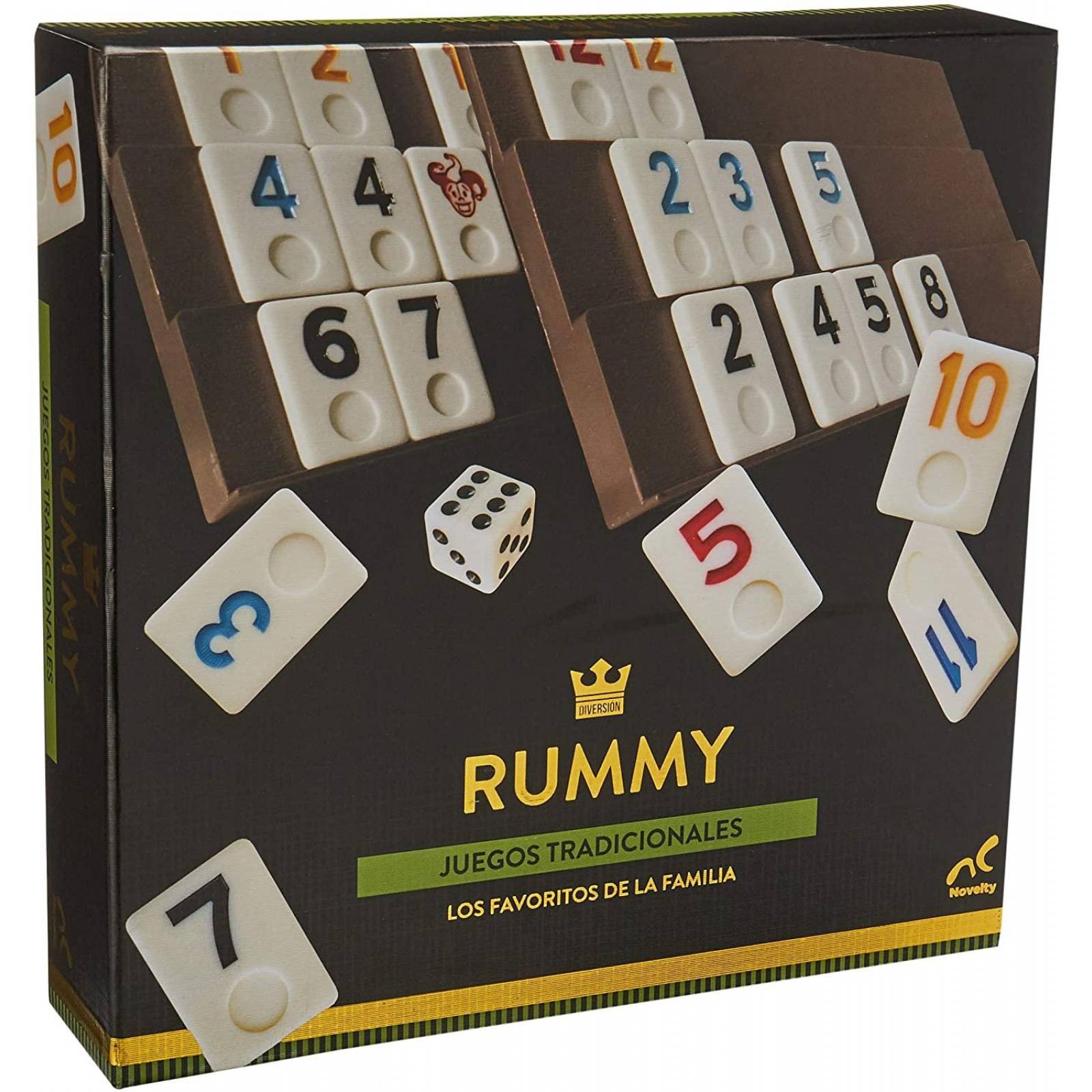 Juego De Mesa Rummy Jumbo- Estrategia Familiar 