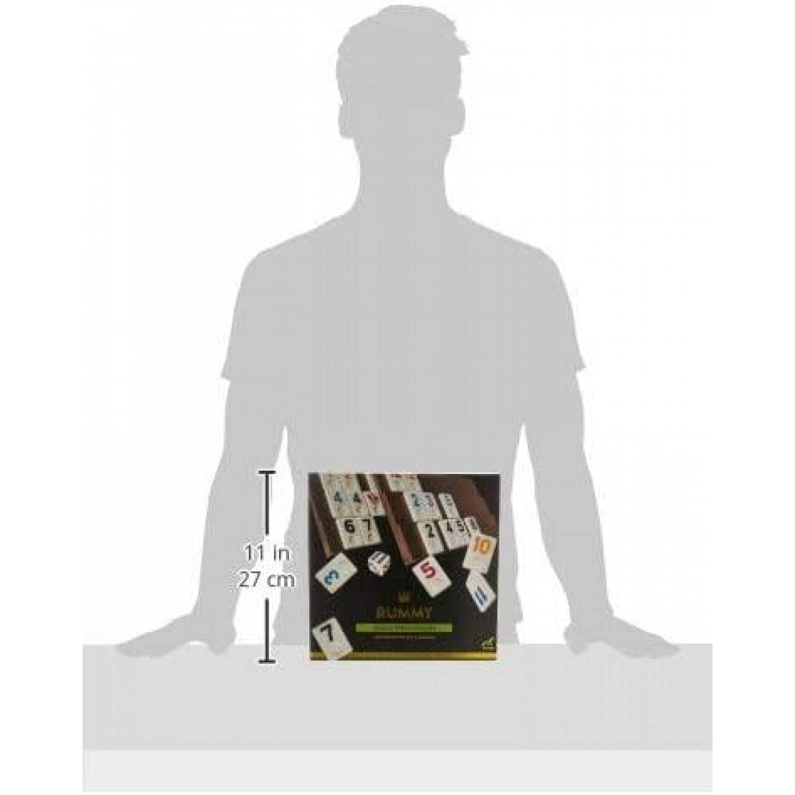 Juego De Mesa Rummy Jumbo- Estrategia Familiar 