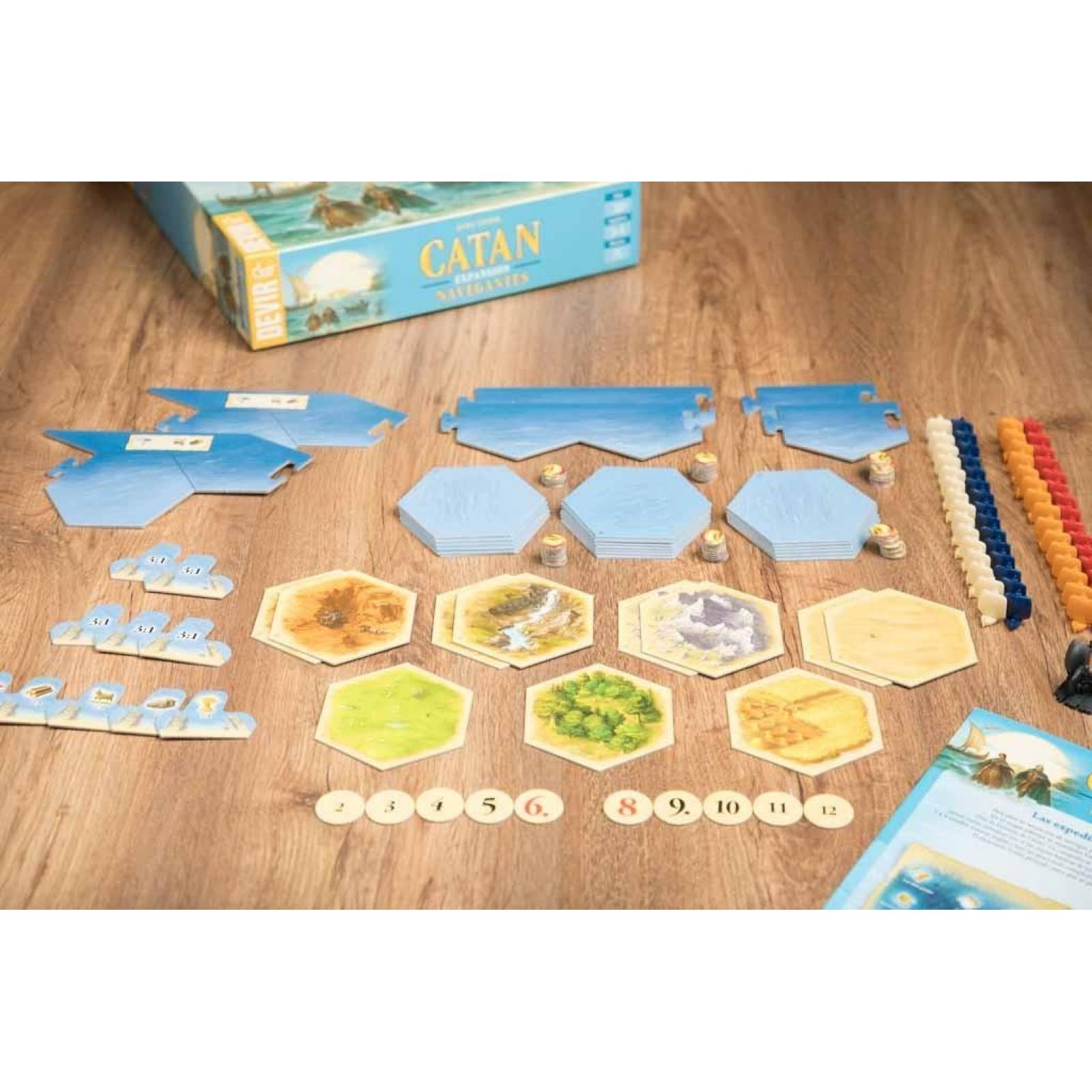 Navegantes De Catan, Expansión, Devir, Juego De Mesa