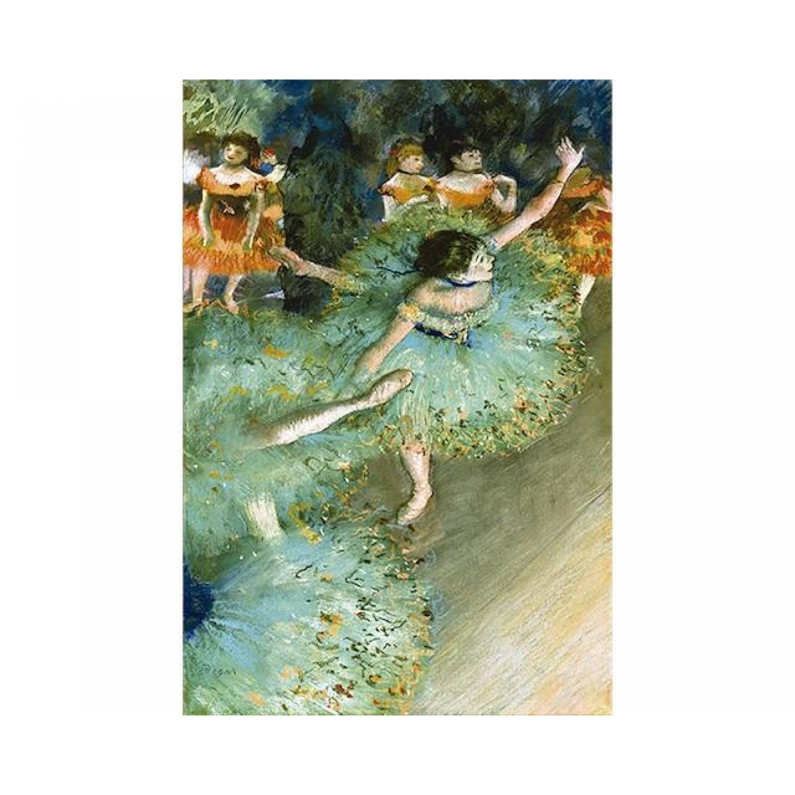 Rompecabezas Edgar Degas: Bailarina Verde 1500 Piezas 