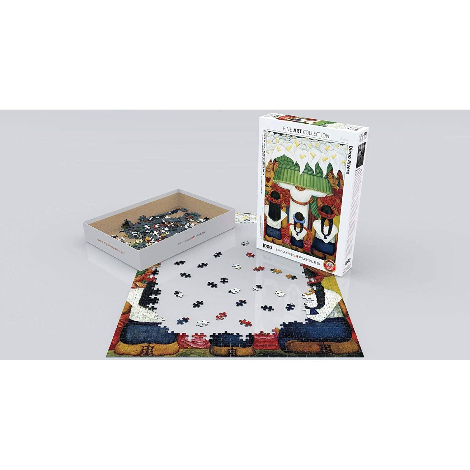 Rompecabezas Diego Rivera Festival 1000 Piezas 