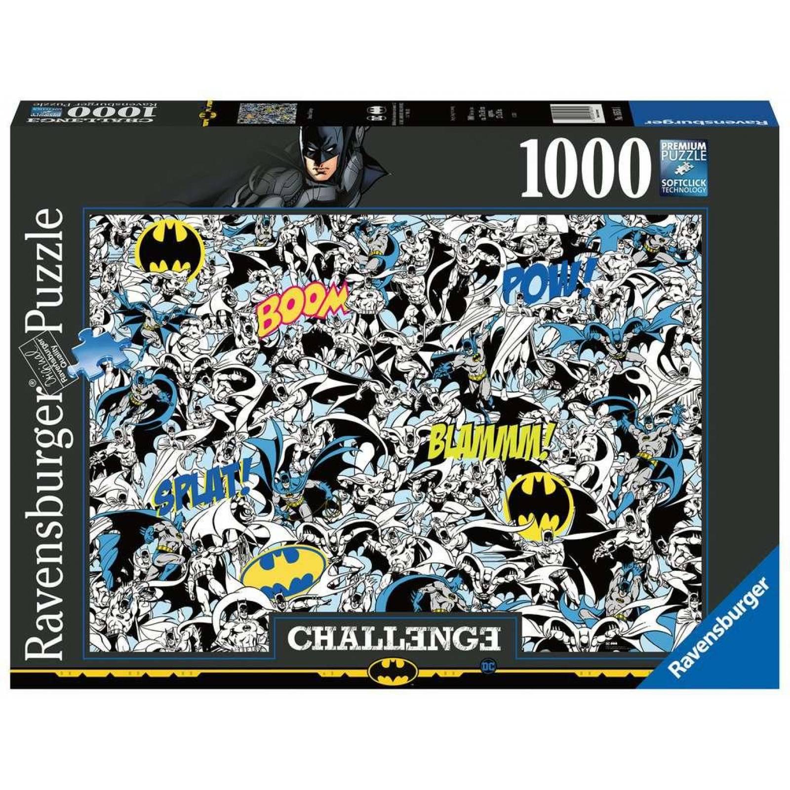 Rompecabezas Batman Challnge 1000 Piezas