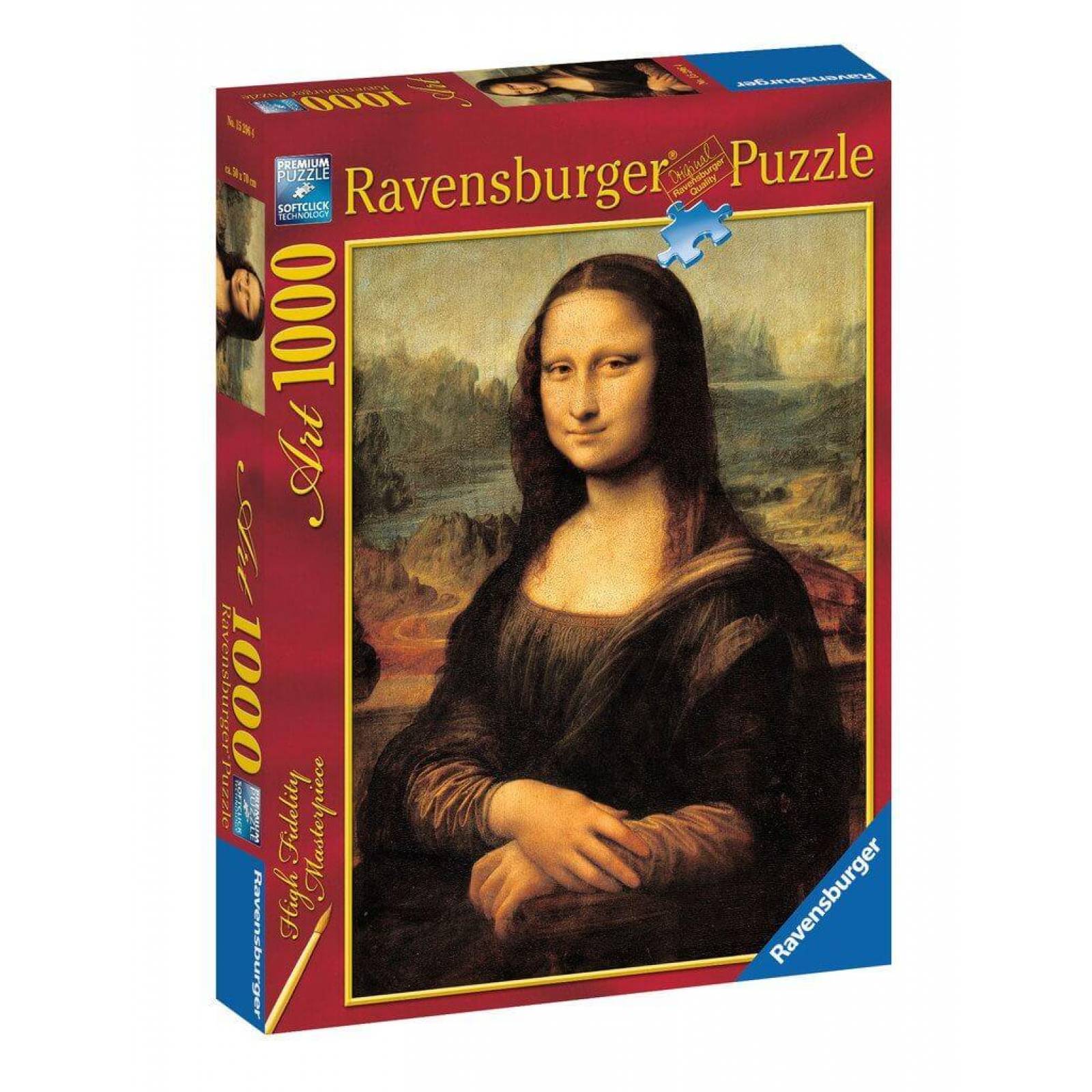Rompecabezas De 1000 Piezas, Da Vinci: Monalisa 