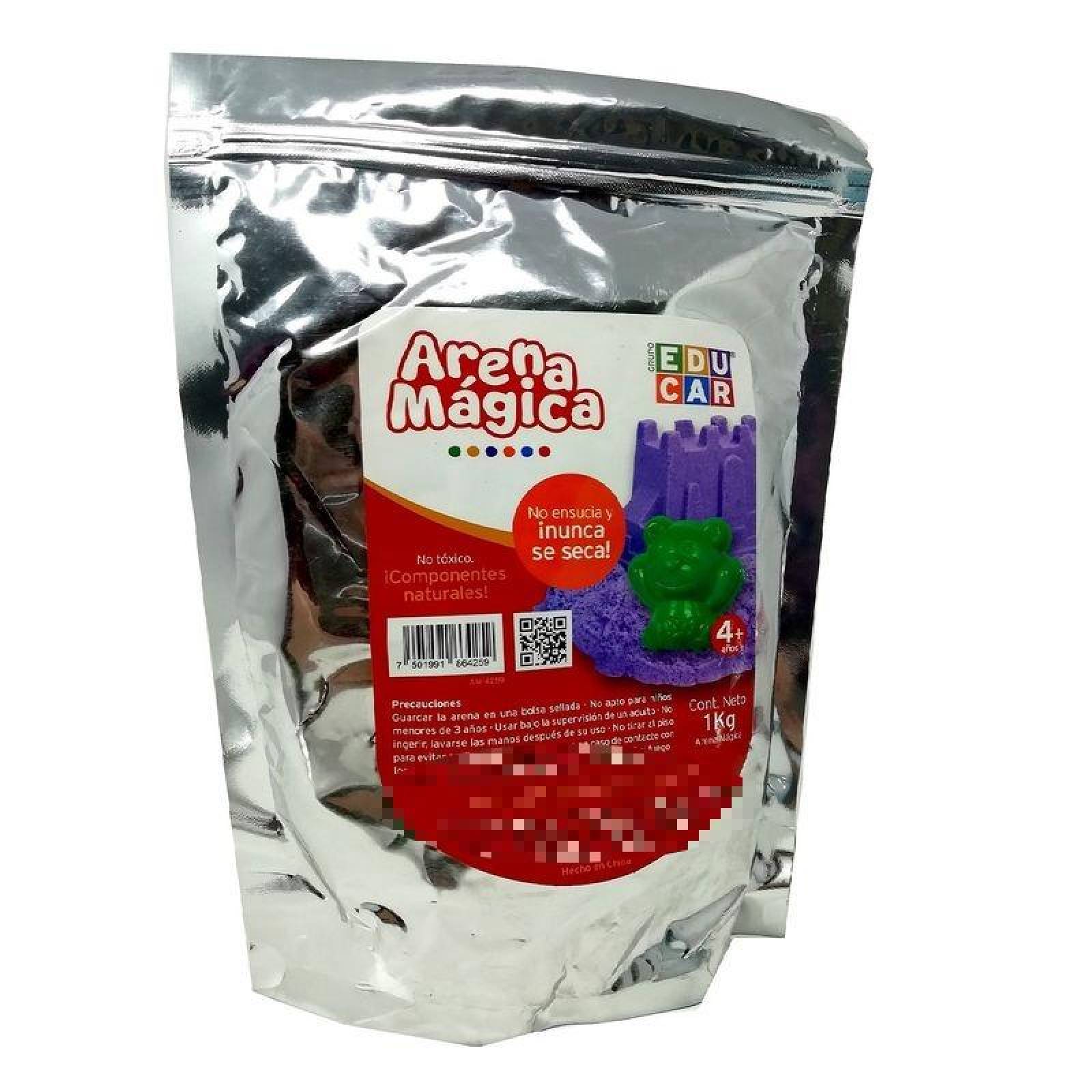 Arena Magica Moldeable 1 Kg Morado 