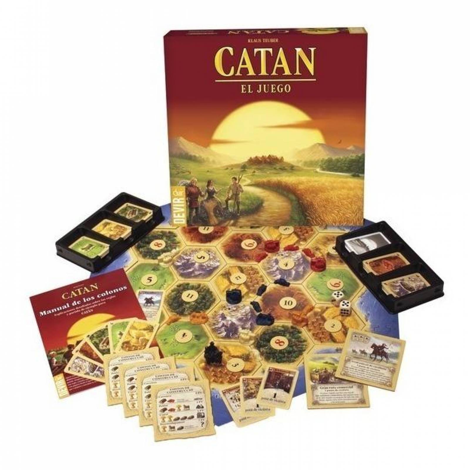 Catan El Juego, Devir, Juego De Mesa, Juegos