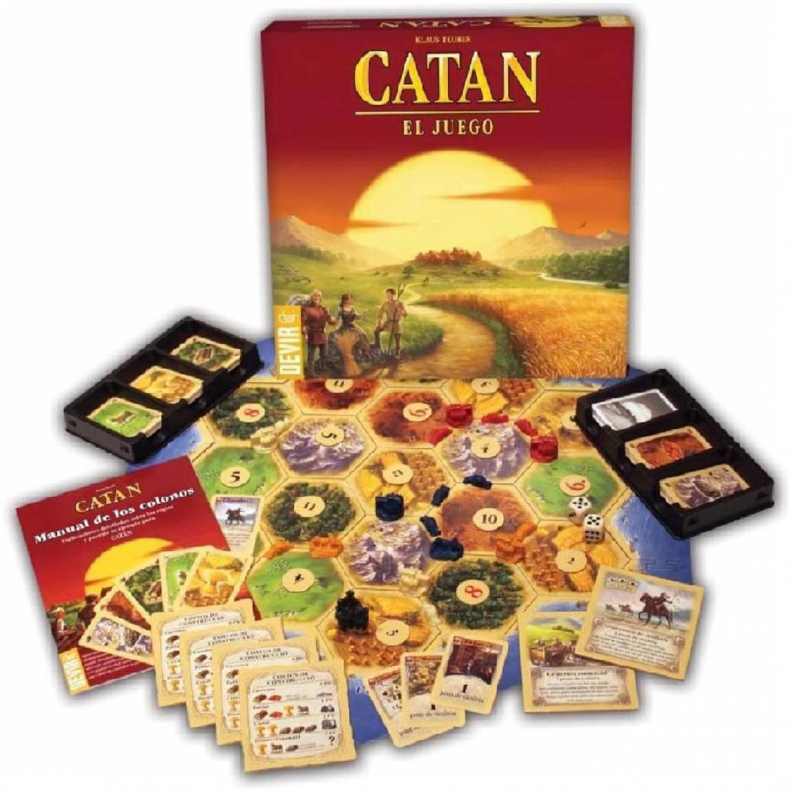 Catan El Juego, Devir, Juego De Mesa, Juegos