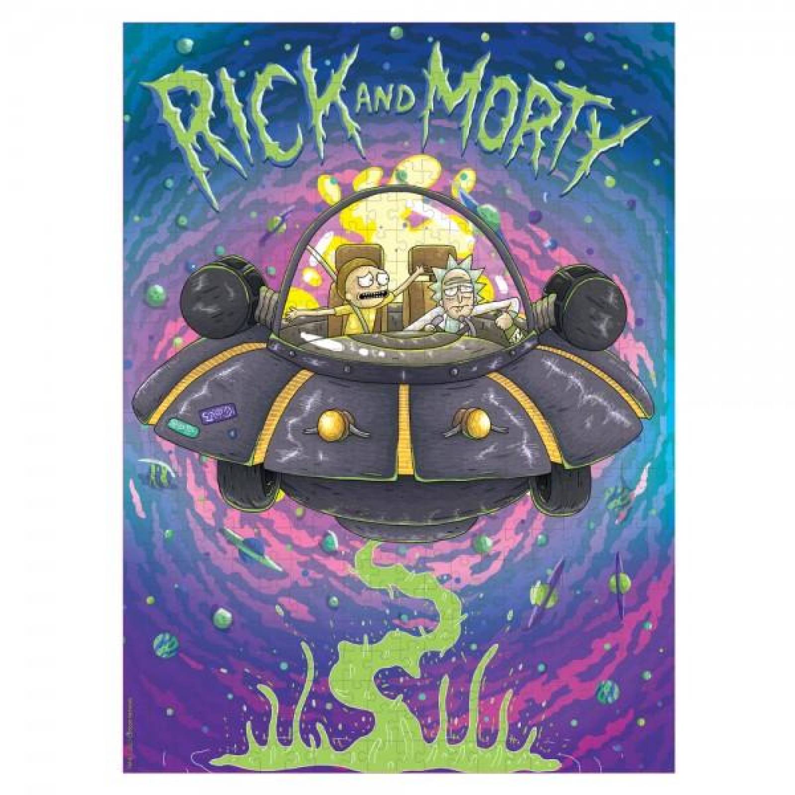 Rompecabezas 500 Piezas, Coleccionable Rick And Morty 