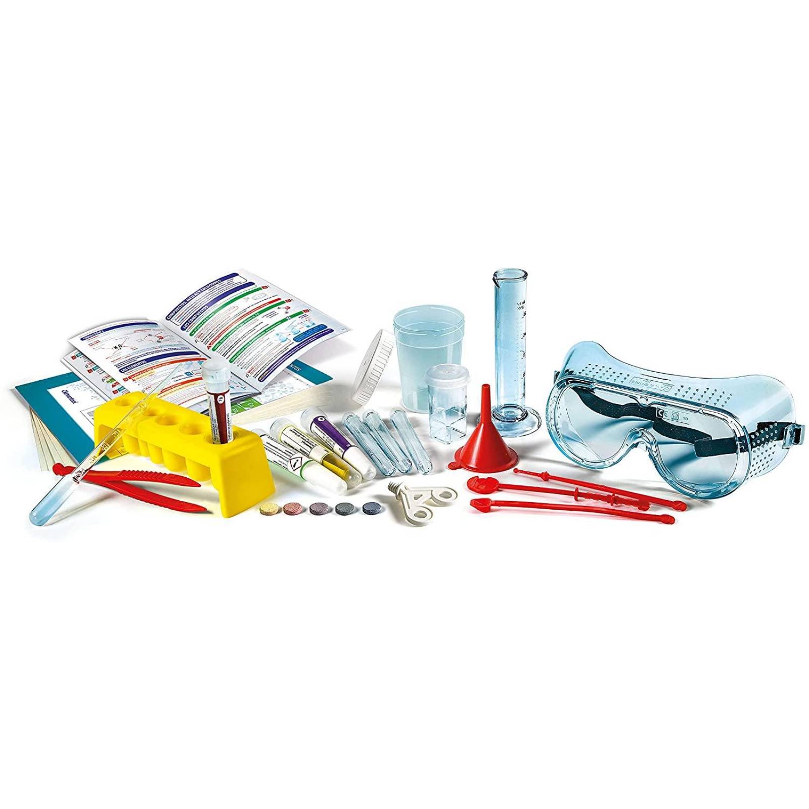 Kit Mi laboratorio de Química +120 Experimentos- Clementoni 