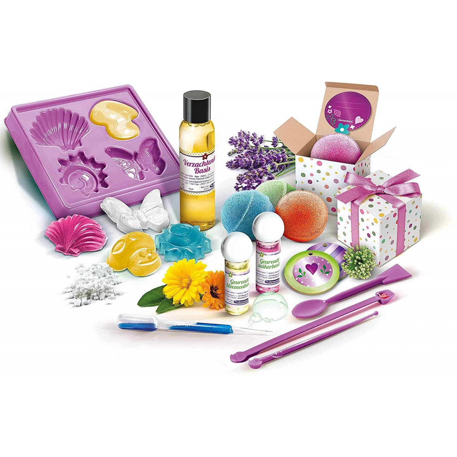 Kit Laboratorio Fabrica de jabones,Juego Clementoni 