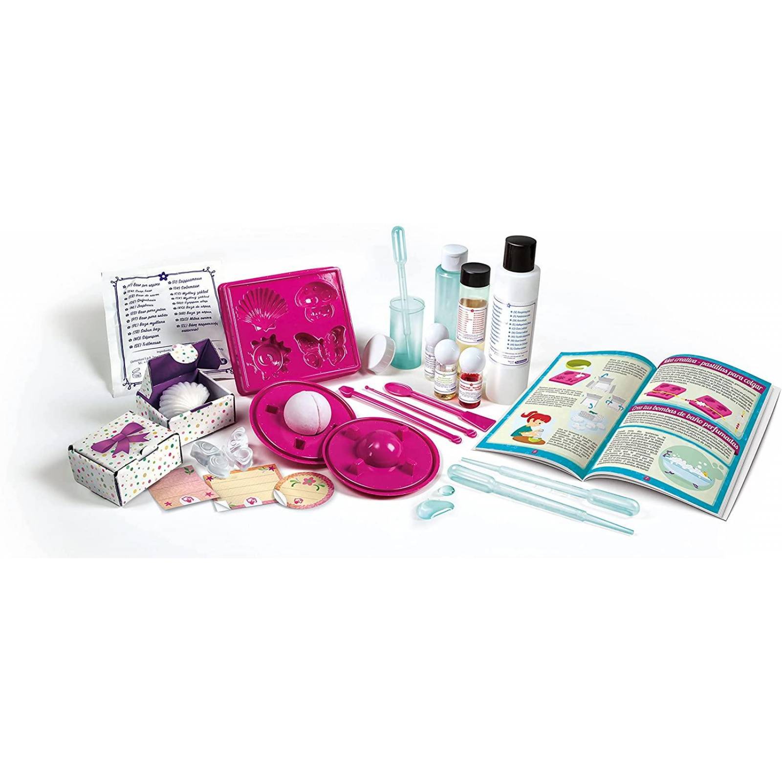 Kit Laboratorio Fabrica de jabones,Juego Clementoni 
