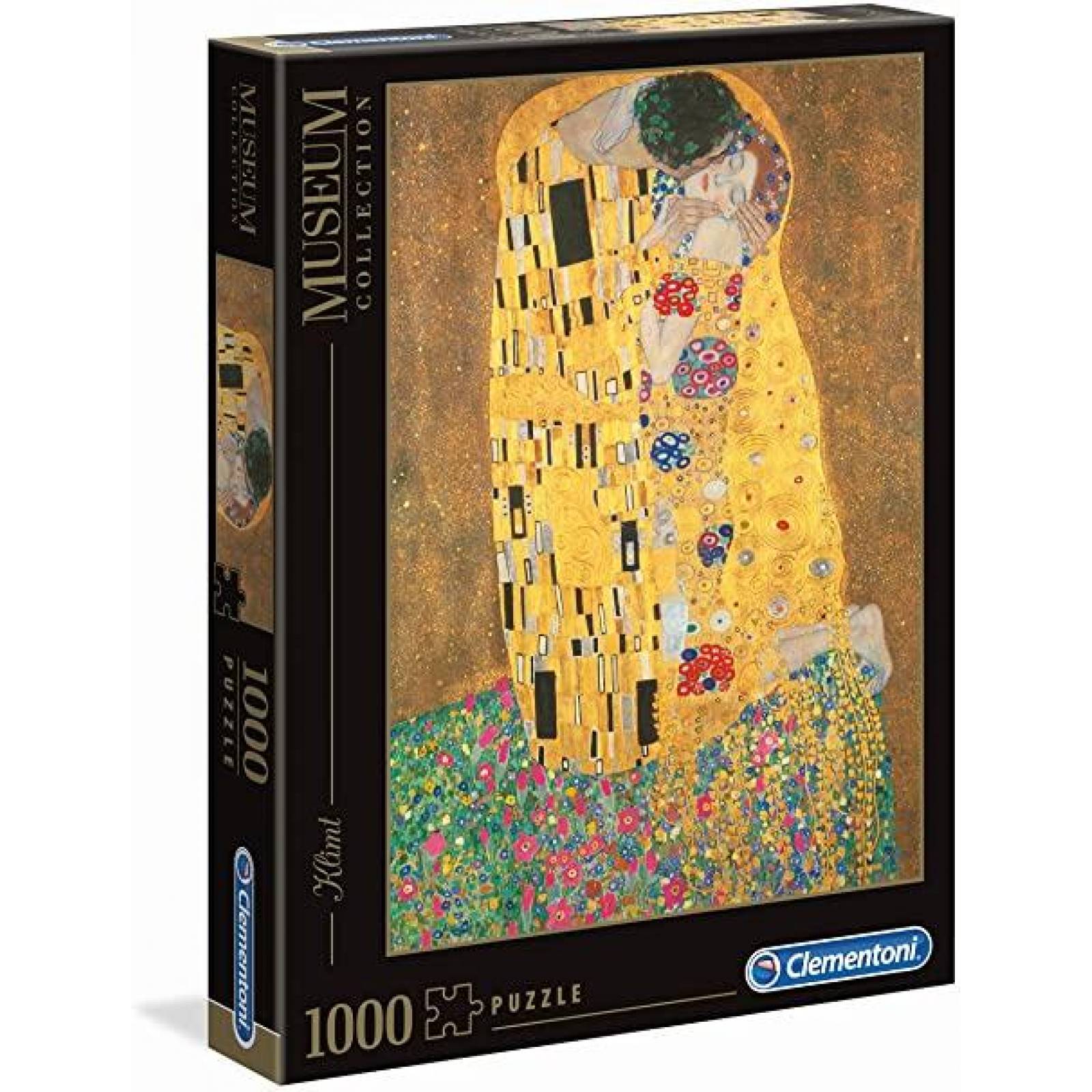 Rompecabezas 1000 Piezas, Klimt: El Beso, Clementoni  