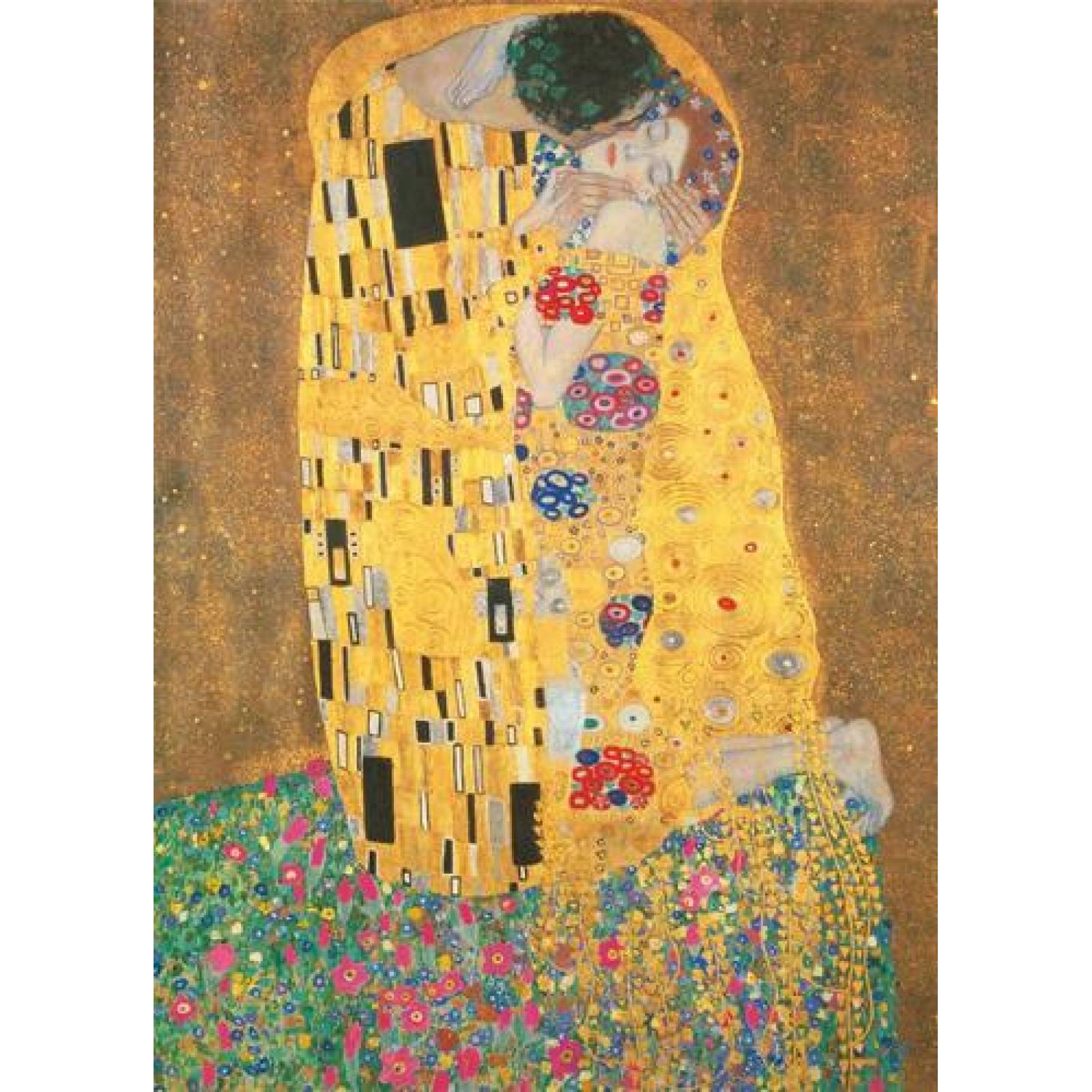 Rompecabezas 1000 Piezas, Klimt: El Beso, Clementoni  
