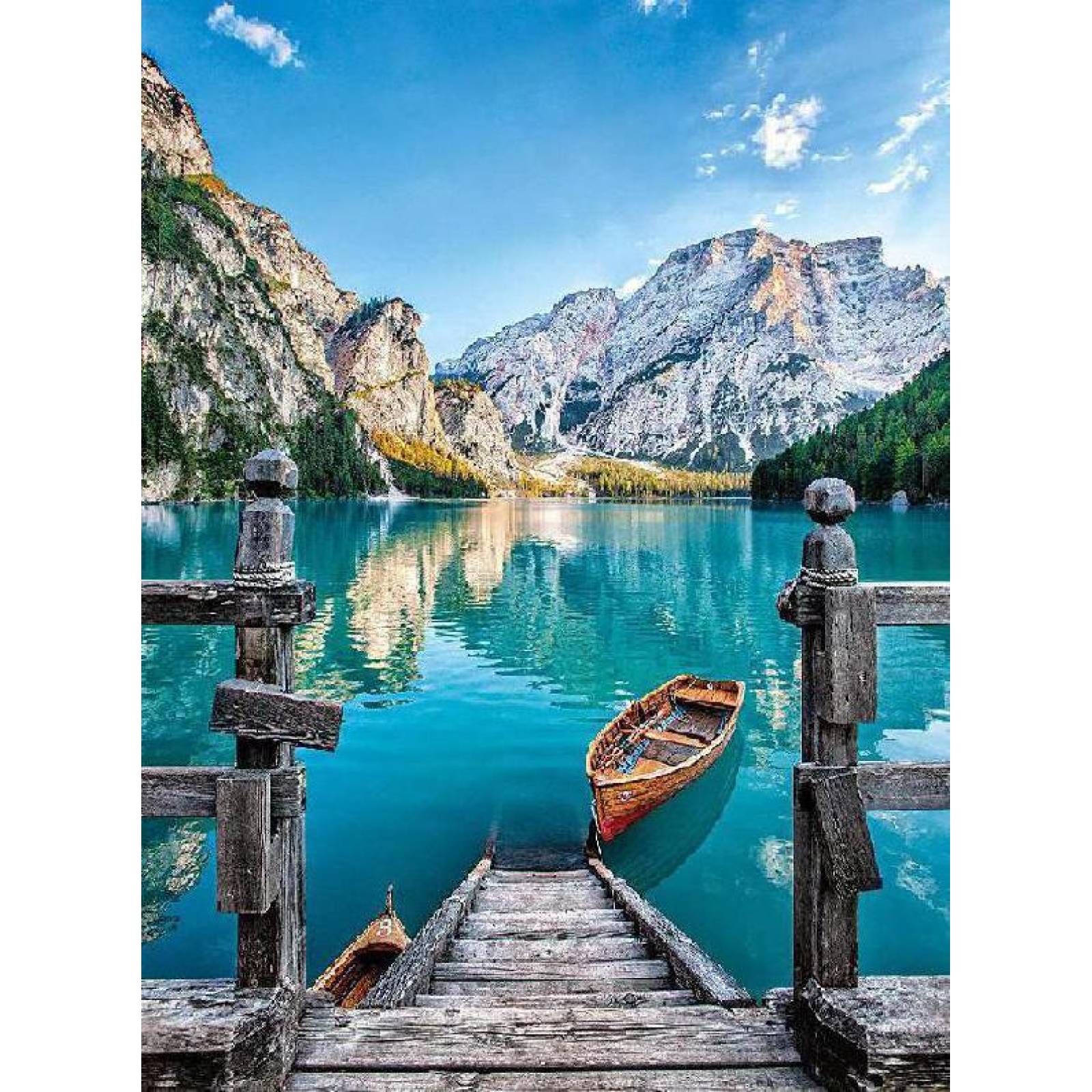 Lago Azul, Rompecabezas 500 Piezas 
