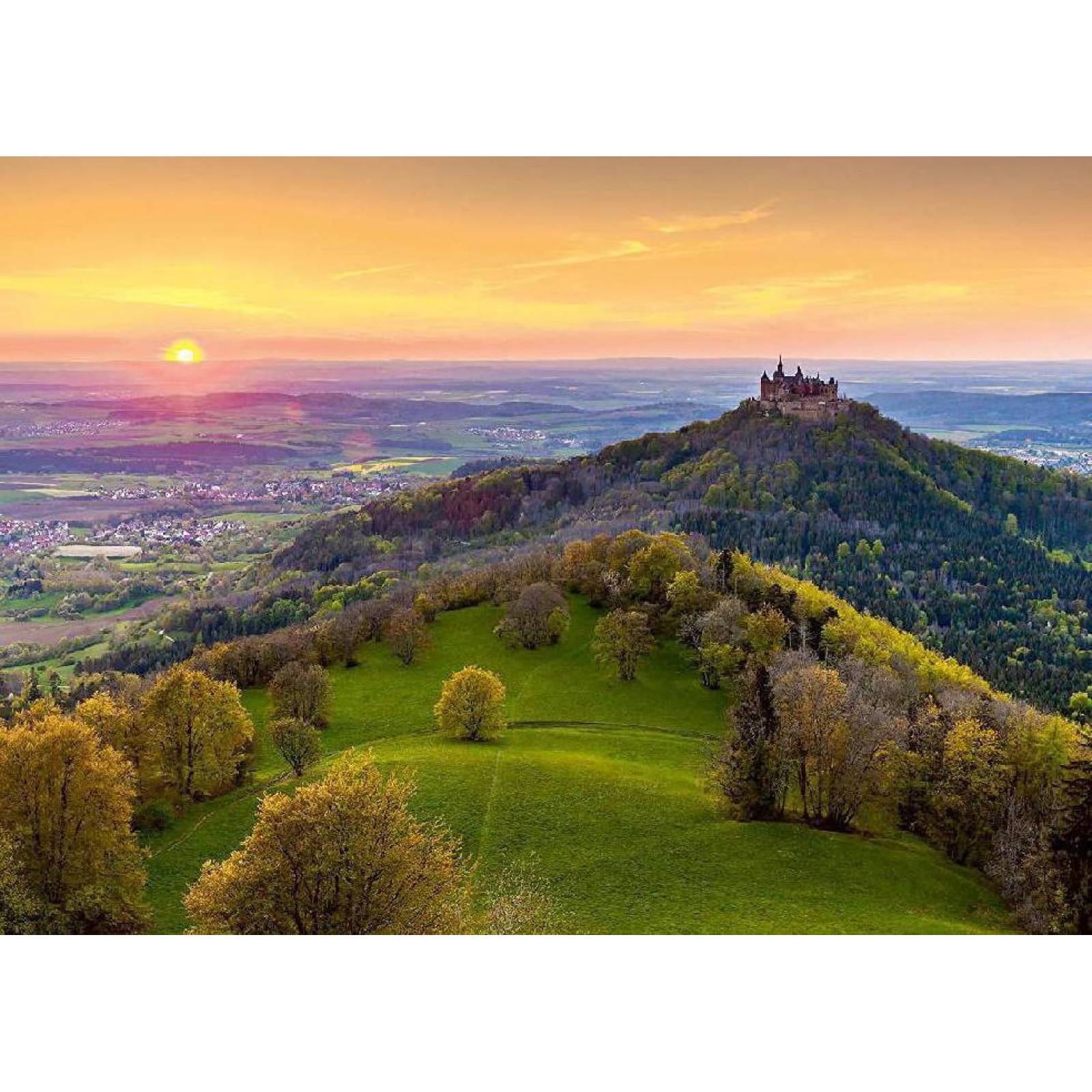 Castillo Hohenzollern, Alemania, Rompecabezas, 1000 Piezas 