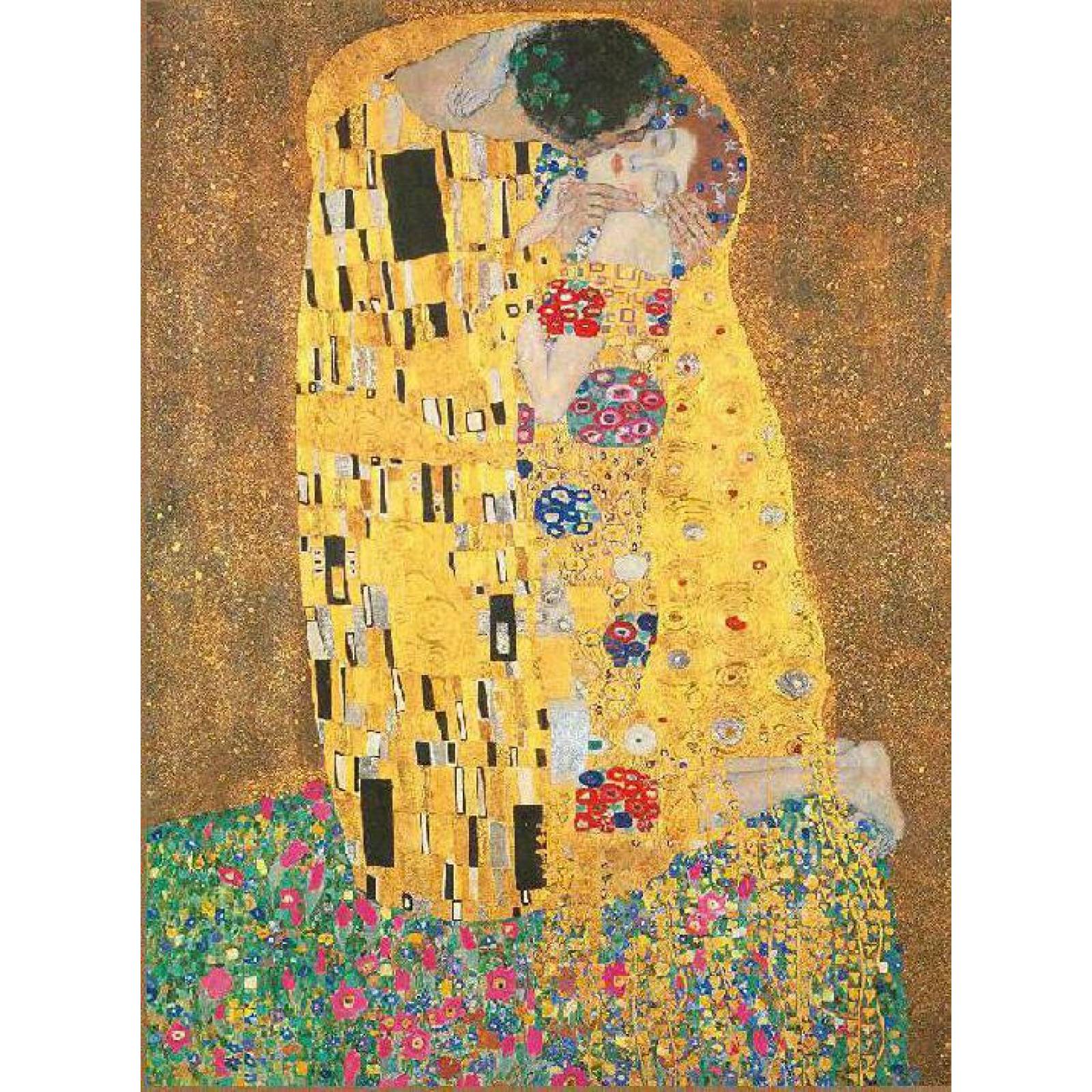 Klimt El Beso, Rompecabezas 500 Piezas
