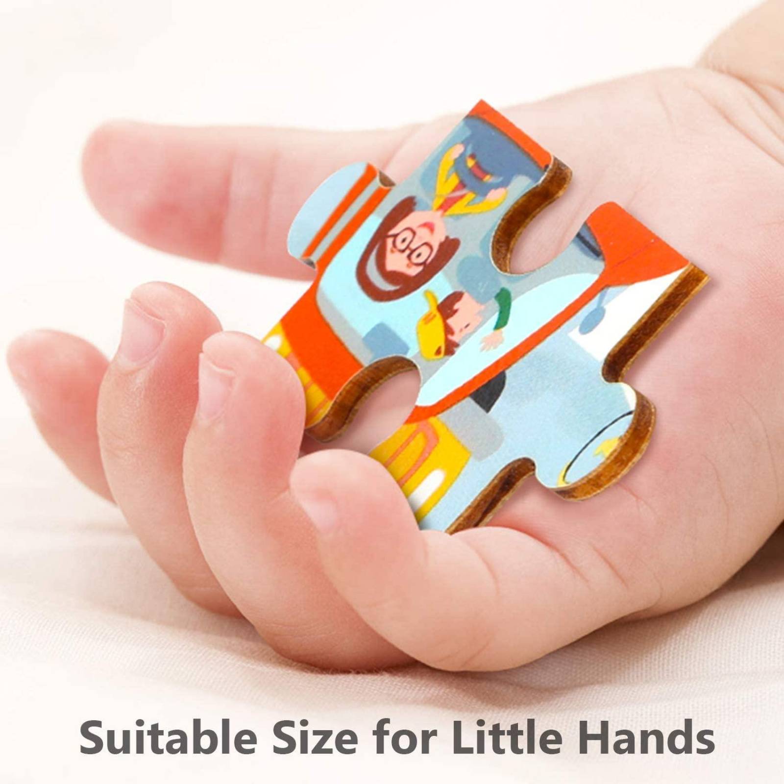 Rompecabezas De Madera Para Niños, Animalitos 24 Piezas .