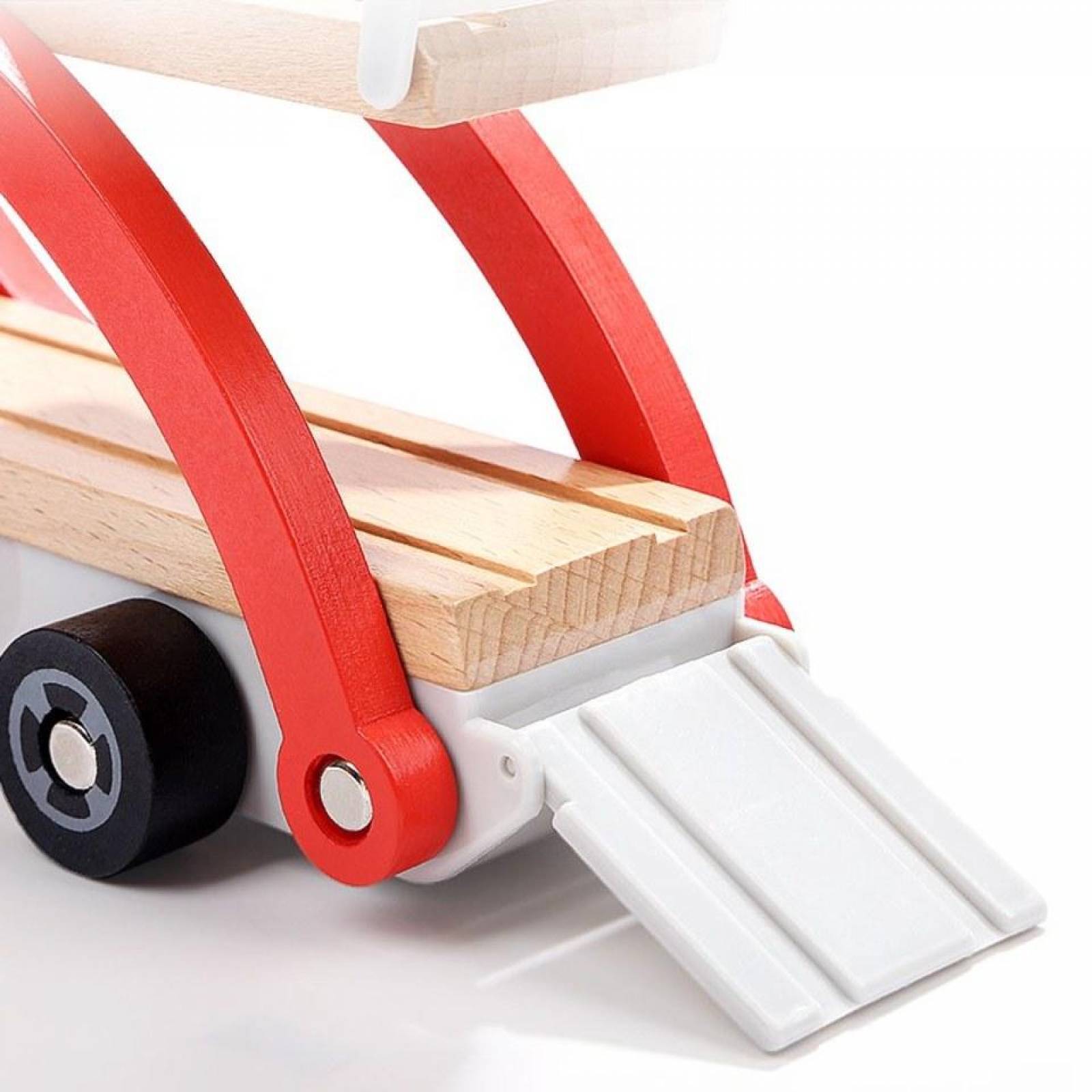 Juguete Camión De Madera Para Niños, 6 Piezas Top Bright