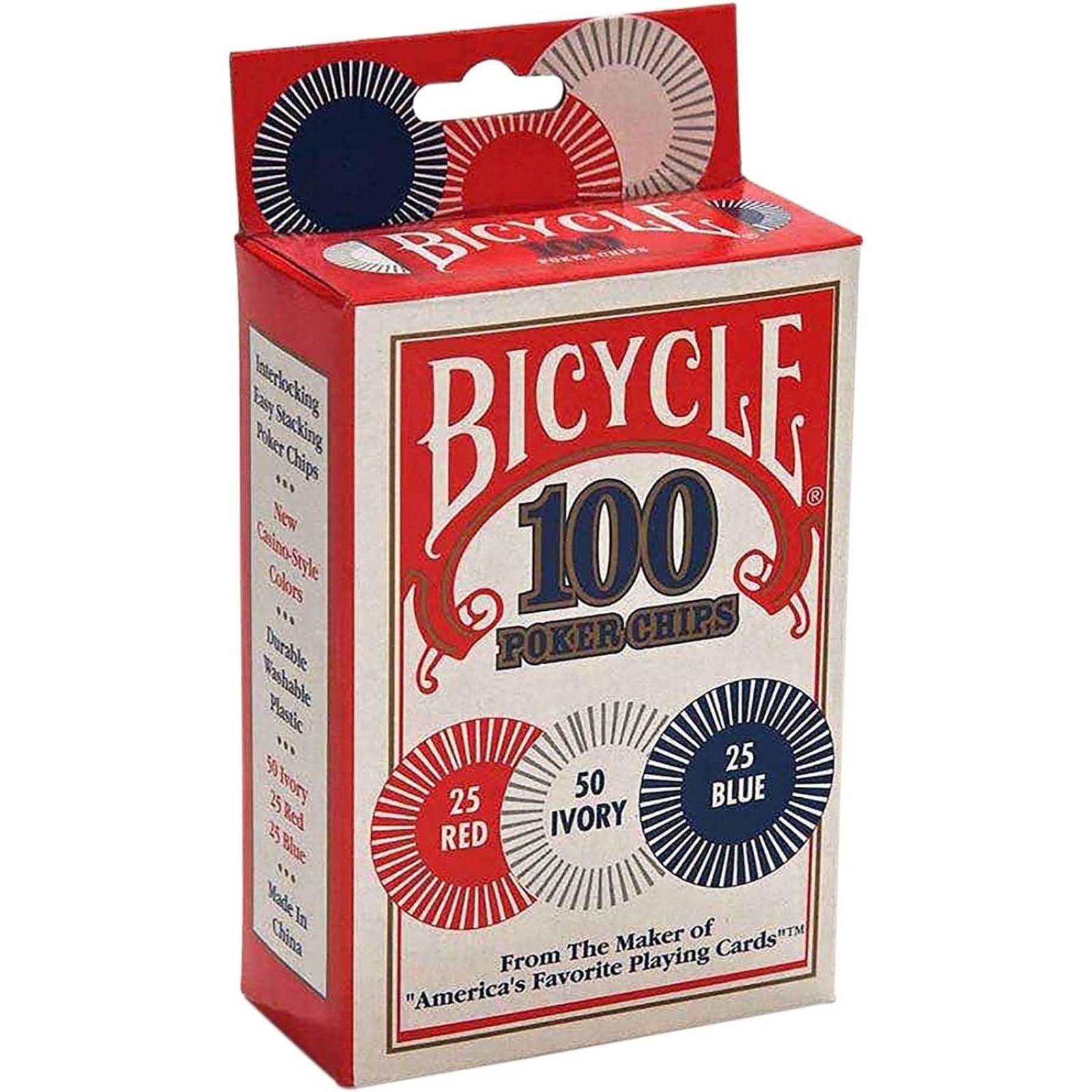 Fichas Para Juegos De Mesa, Poker, Casino, 100 Piezas 