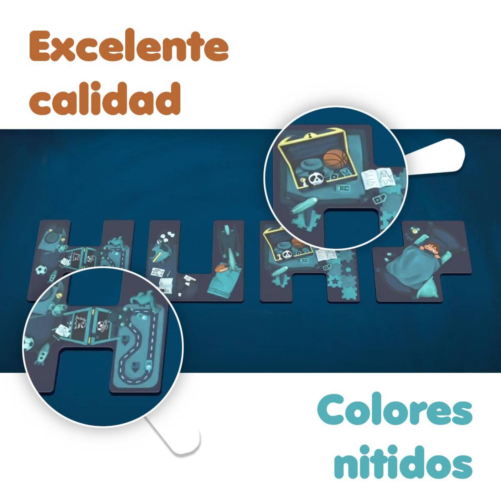 Juego De Mesa Y Destreza Monsters Hide & Seek Smart Games 
