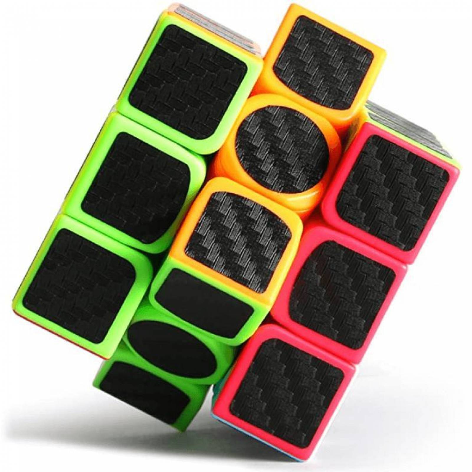 Cubo Rubik 3x3, Fibra De Carbon