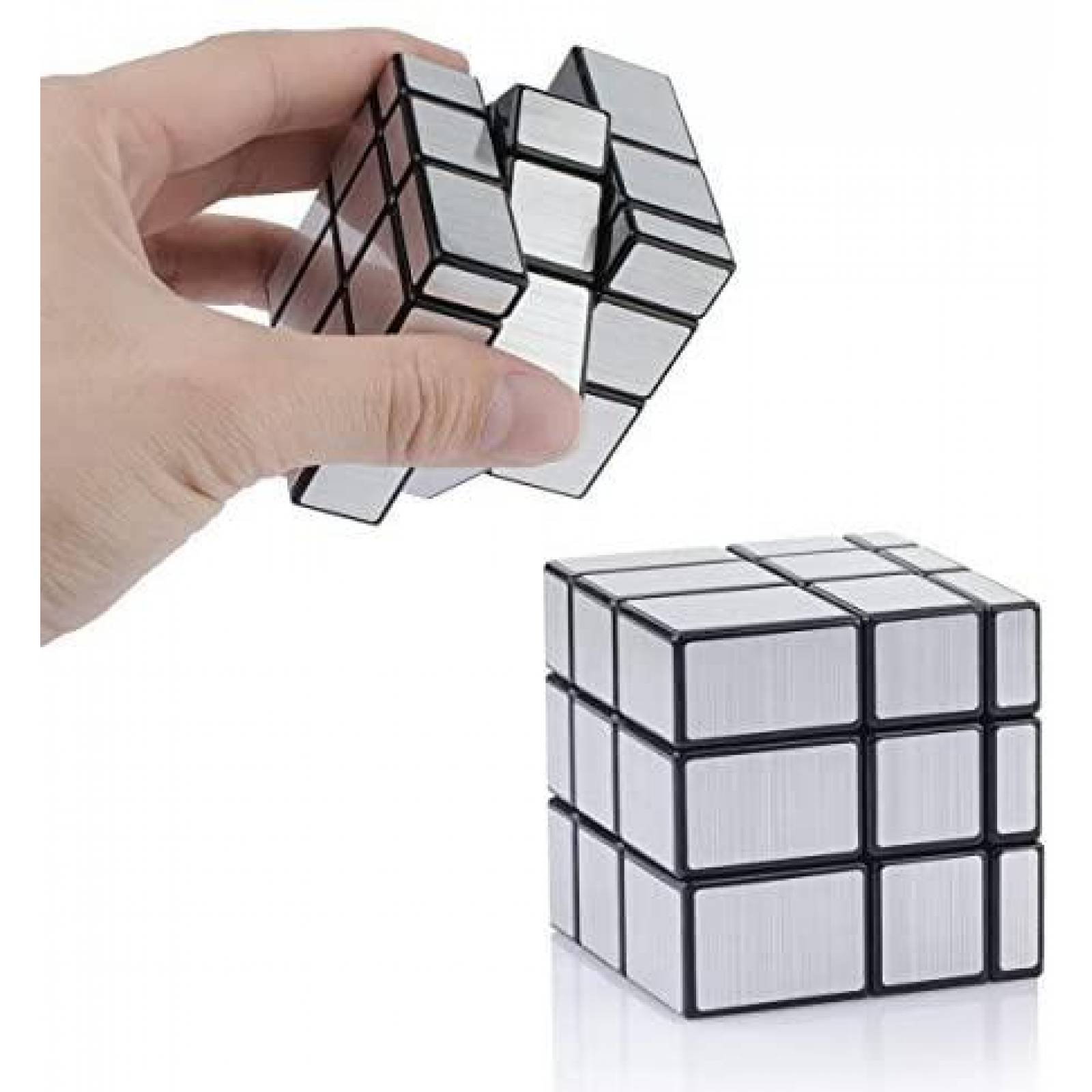 Rubik Mirror Cube - Espejo 3x3 Plateado