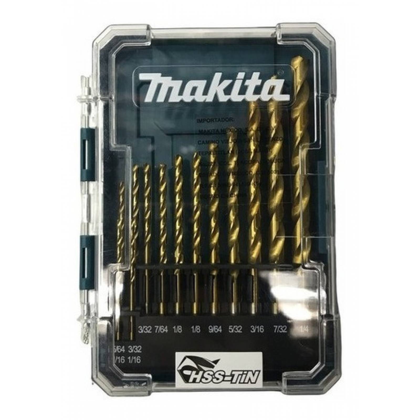 Juego de Brocas para Metal 13 Piezas Makita D-72908