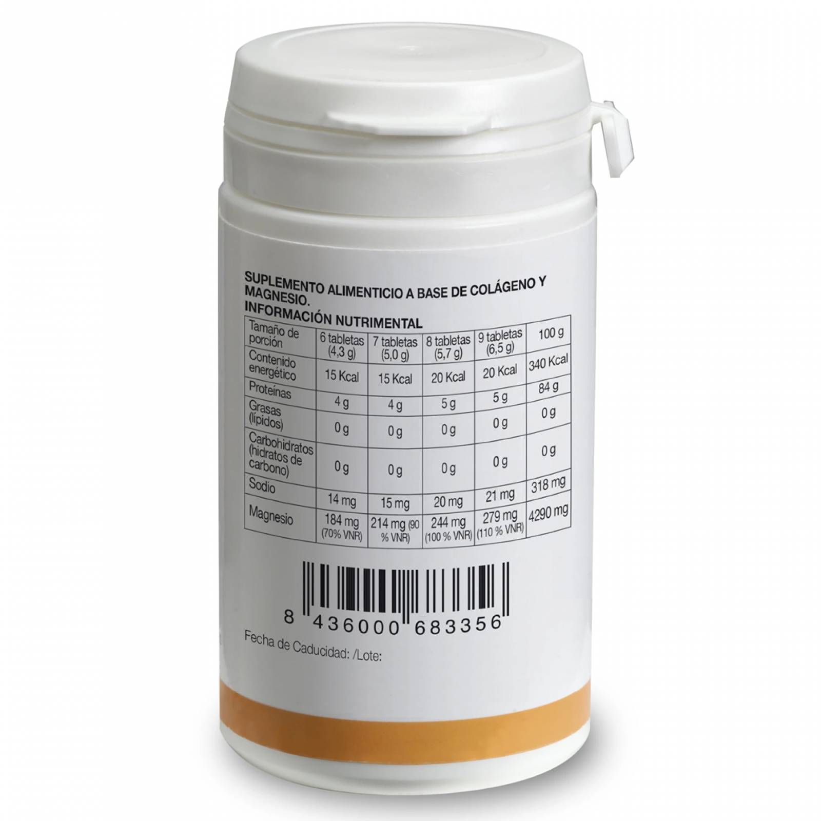 Colageno con Magnesio Tabletas 12 Días - Ana Maria Lajusticia