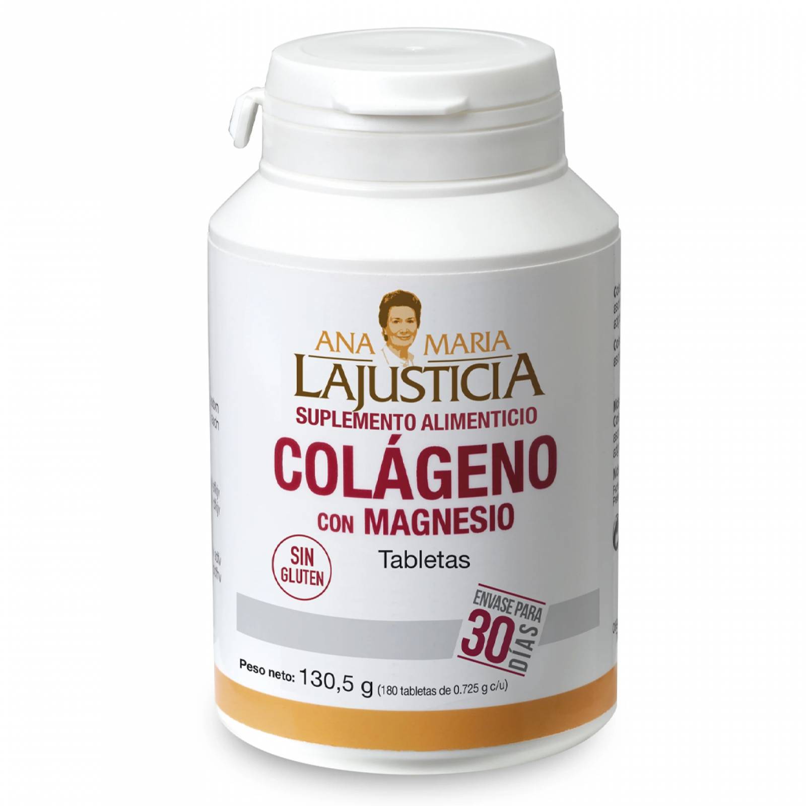 Colageno con Magnesio Tabletas 30 Días - Ana Maria Lajusticia