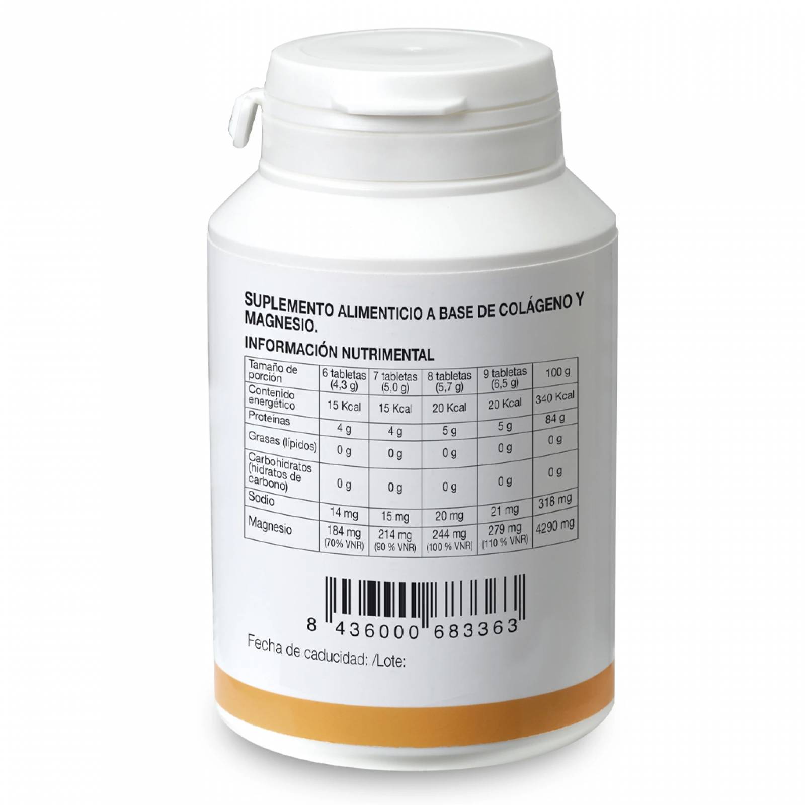 Colageno con Magnesio Tabletas 30 Días - Ana Maria Lajusticia