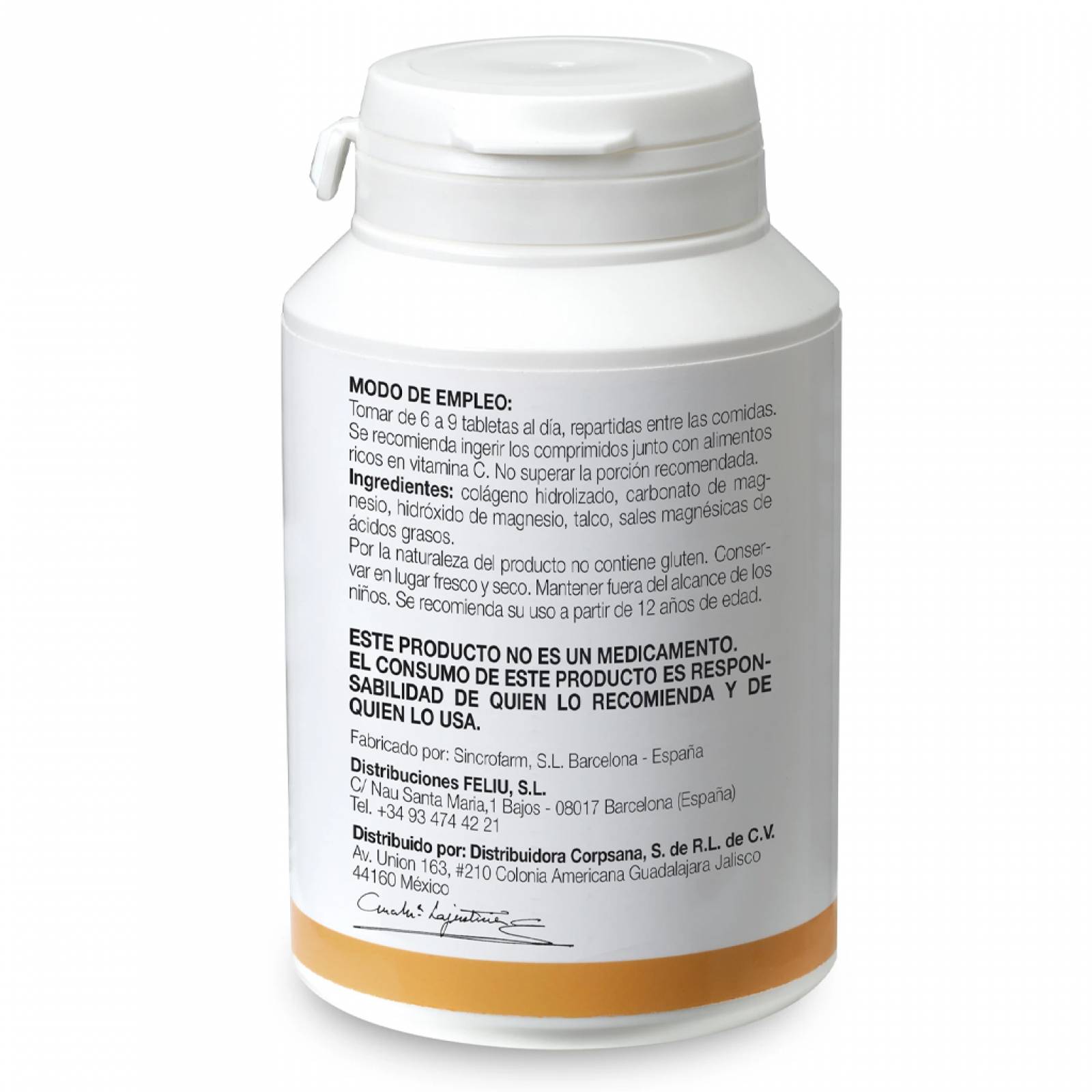 Colageno con Magnesio Tabletas 30 Días - Ana Maria Lajusticia