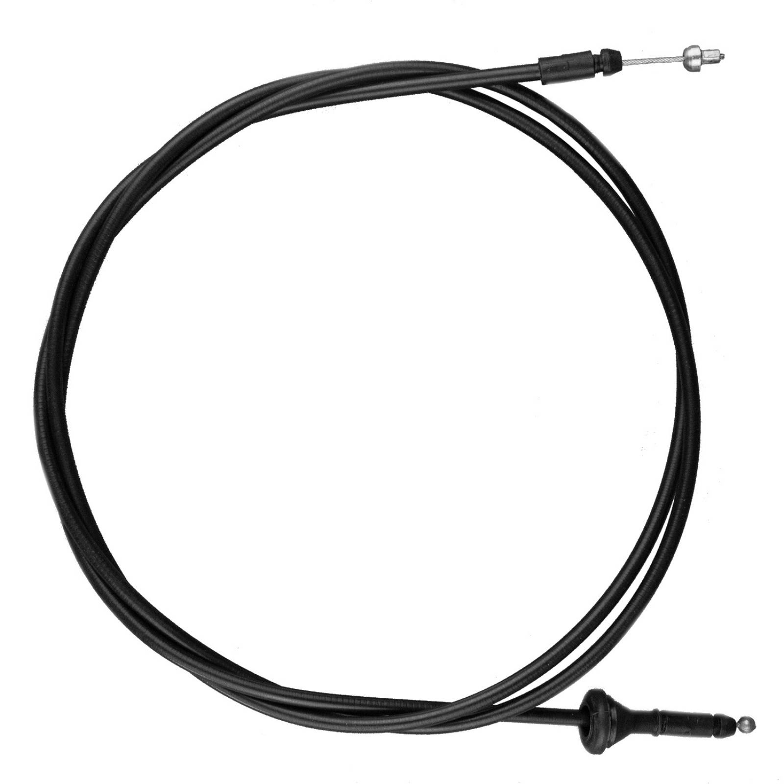 Cable Chicote Liberador De Cofre Compatible Con Dodge H100 2.5L 2005 2006 2007 2008 2009 2010 Diesel